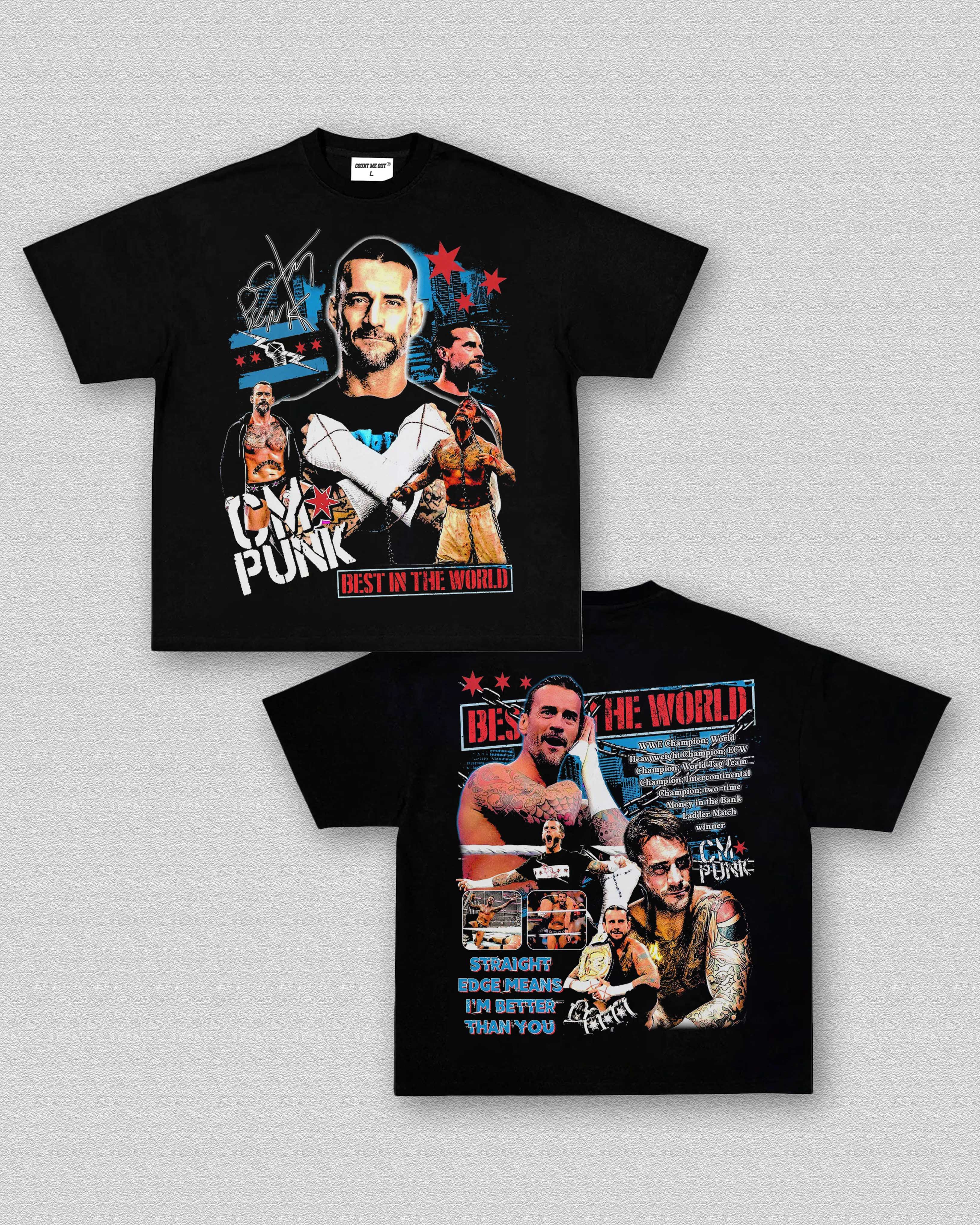 CM PUNK TEE 12.4