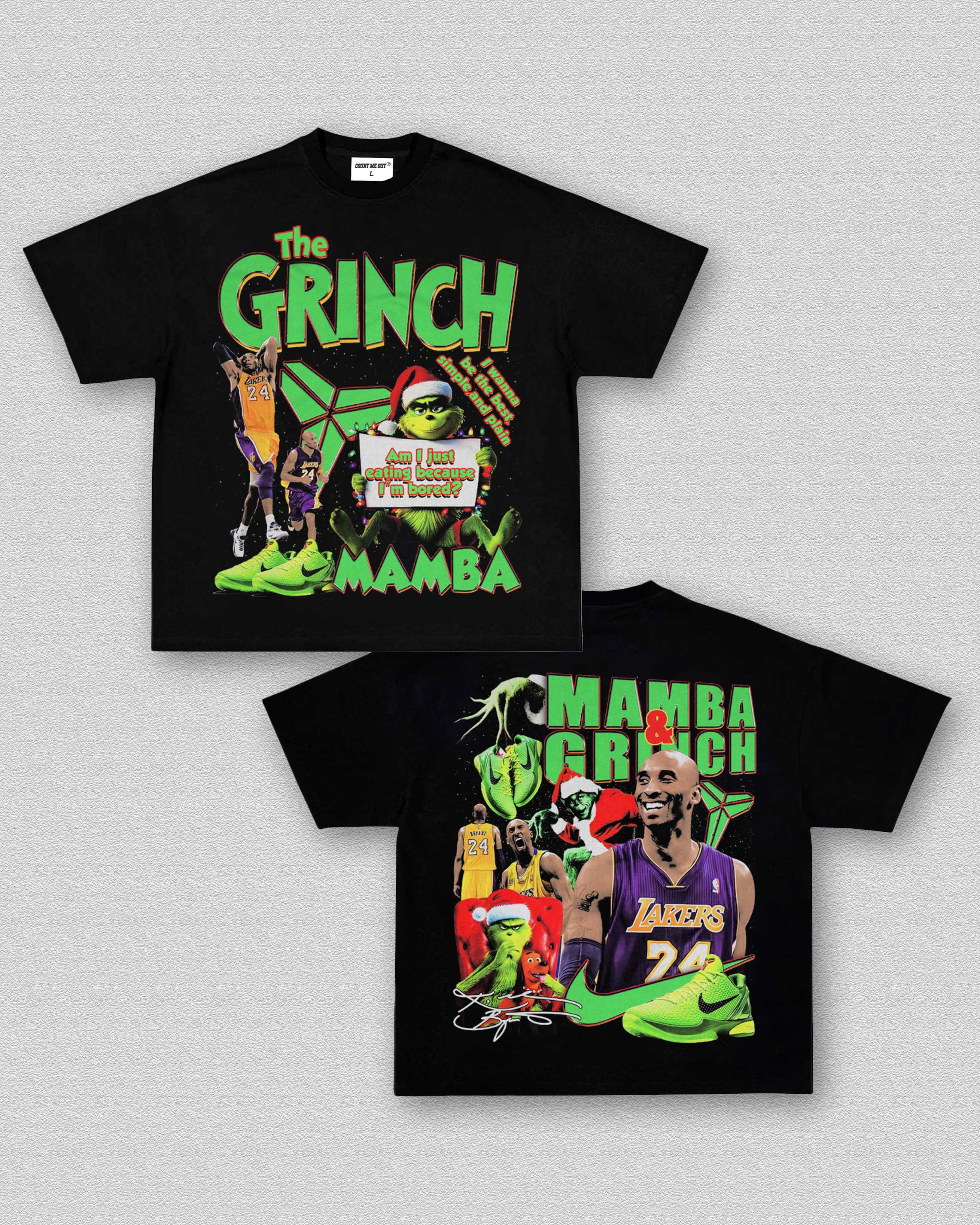 THE GRINCH & MAMBA TEE 12.12-2