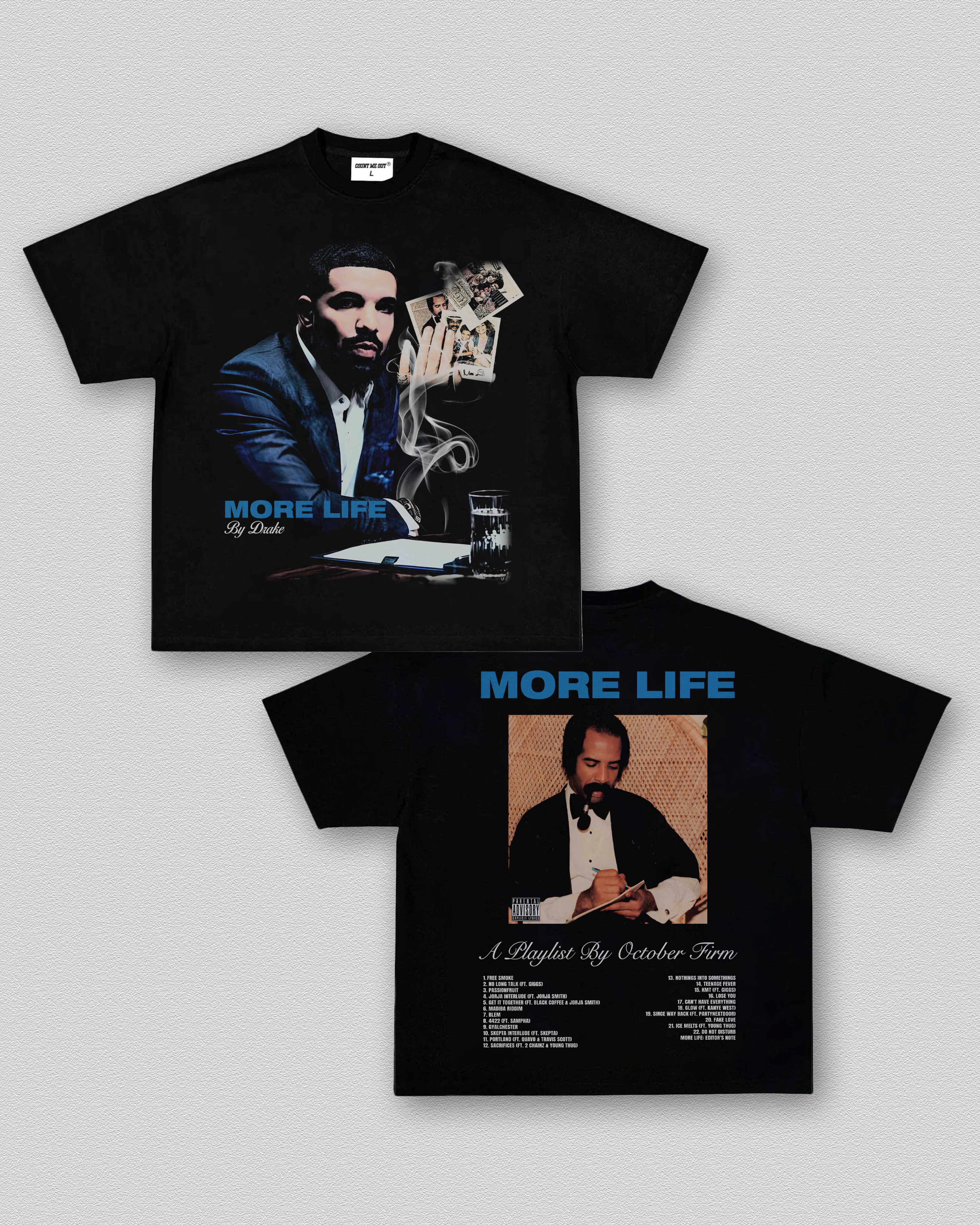 DRAKE MORE LIFE TEE 11.15