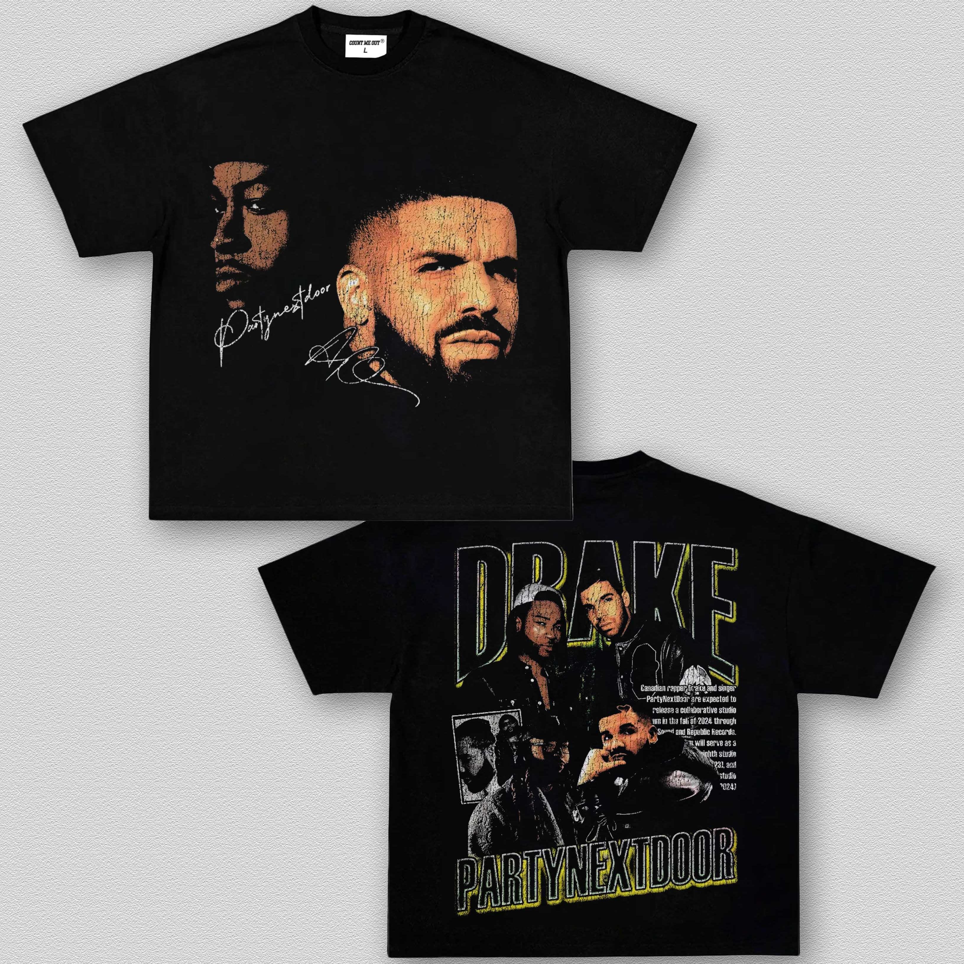 DRAKE FT PARTYNEXTDOOR TEE 11.15