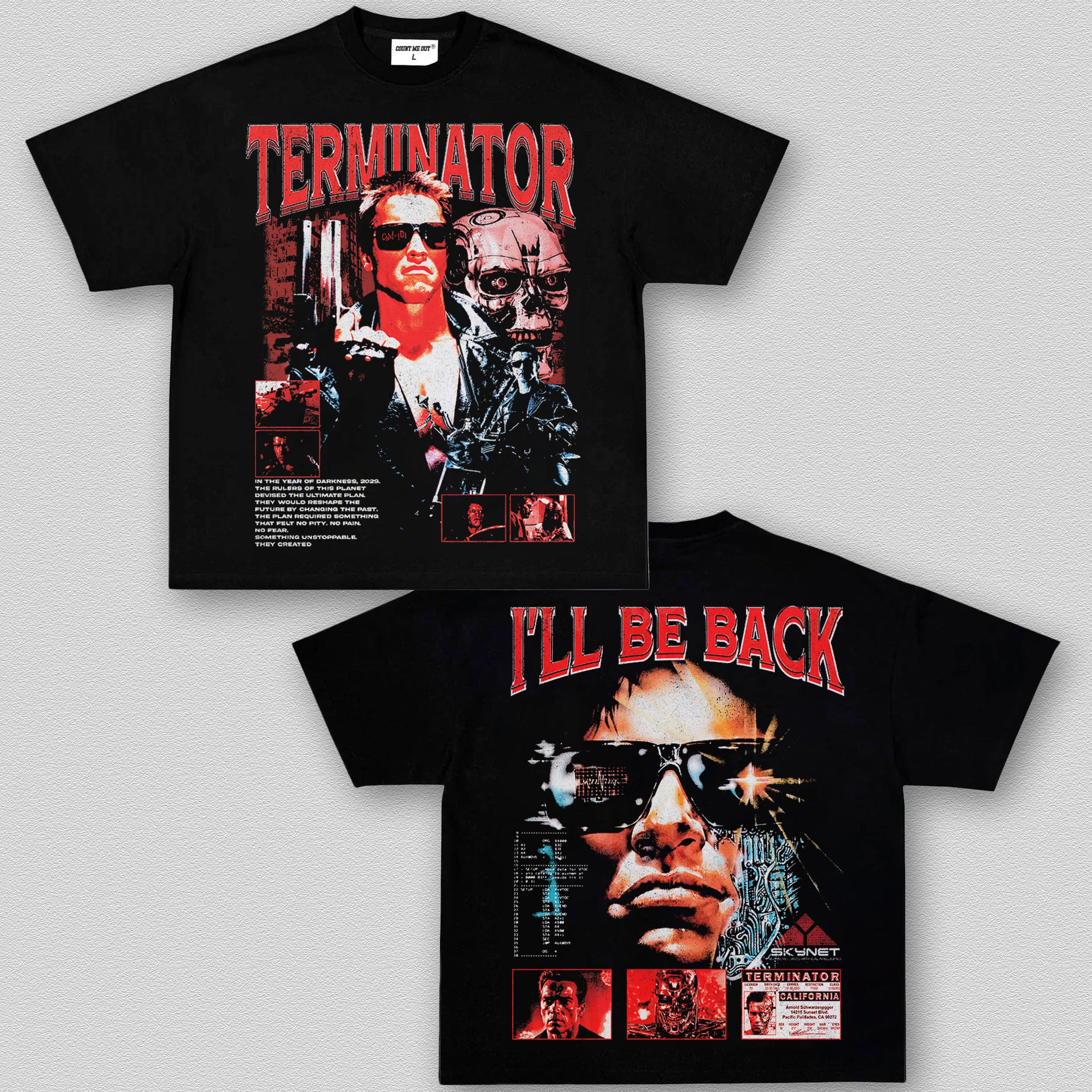 TERMINATOR TEE 10.5