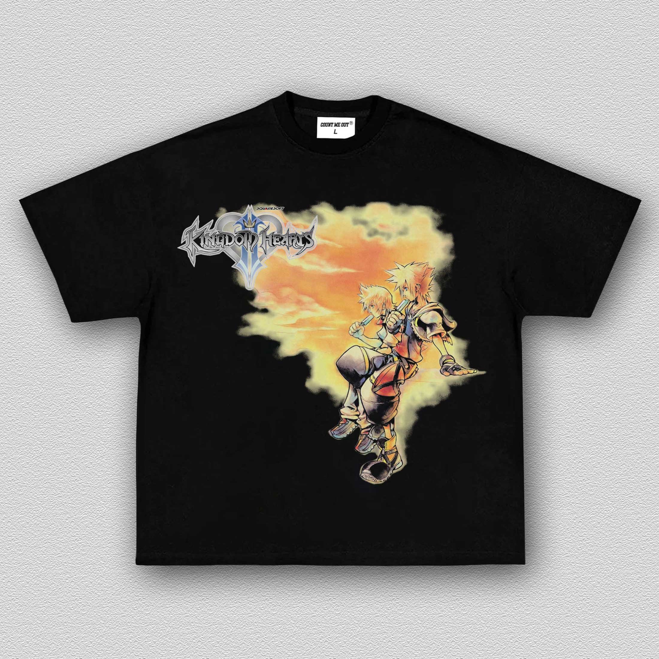 KINGDOM HEARTS II SORA AND ROXAS TEE 12.3