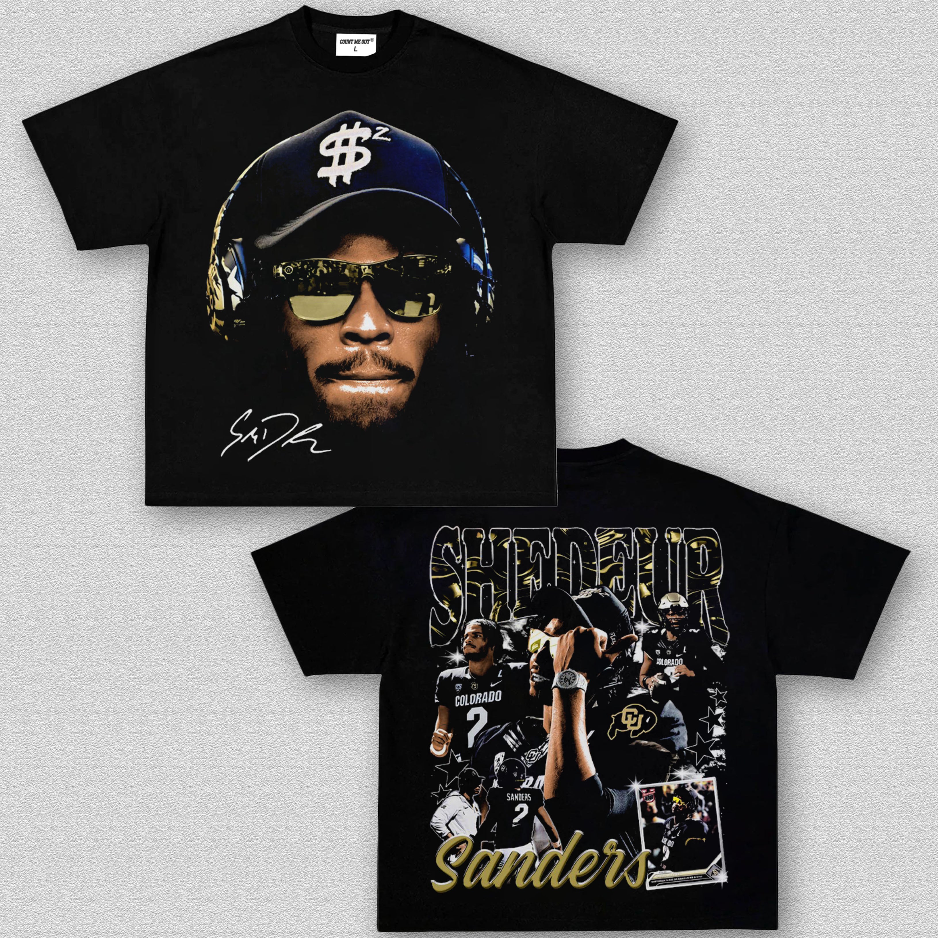 SHEDEUR SANDERS TEE 10.5-2