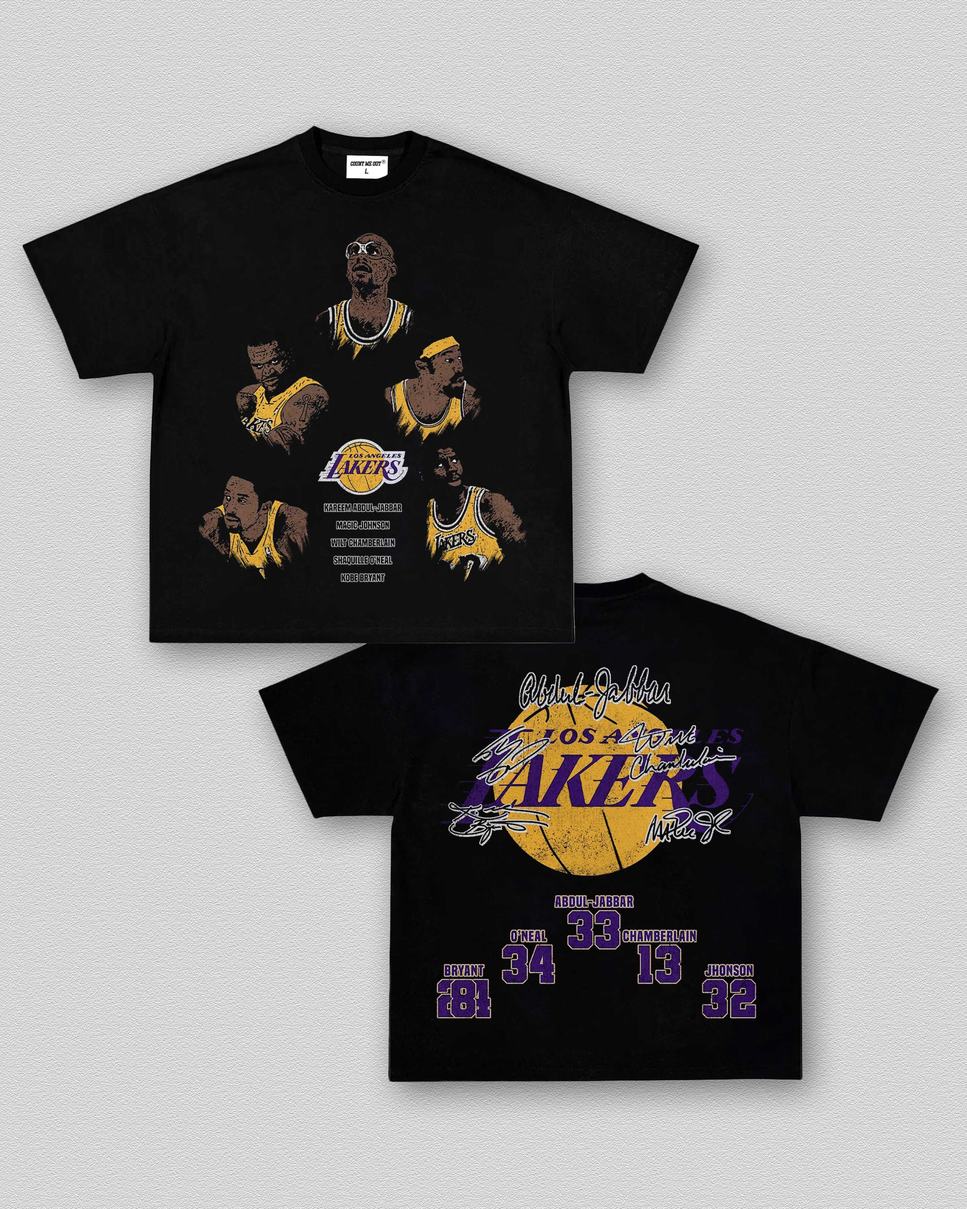 LOS ANGELES LAKERS TEE 12.4