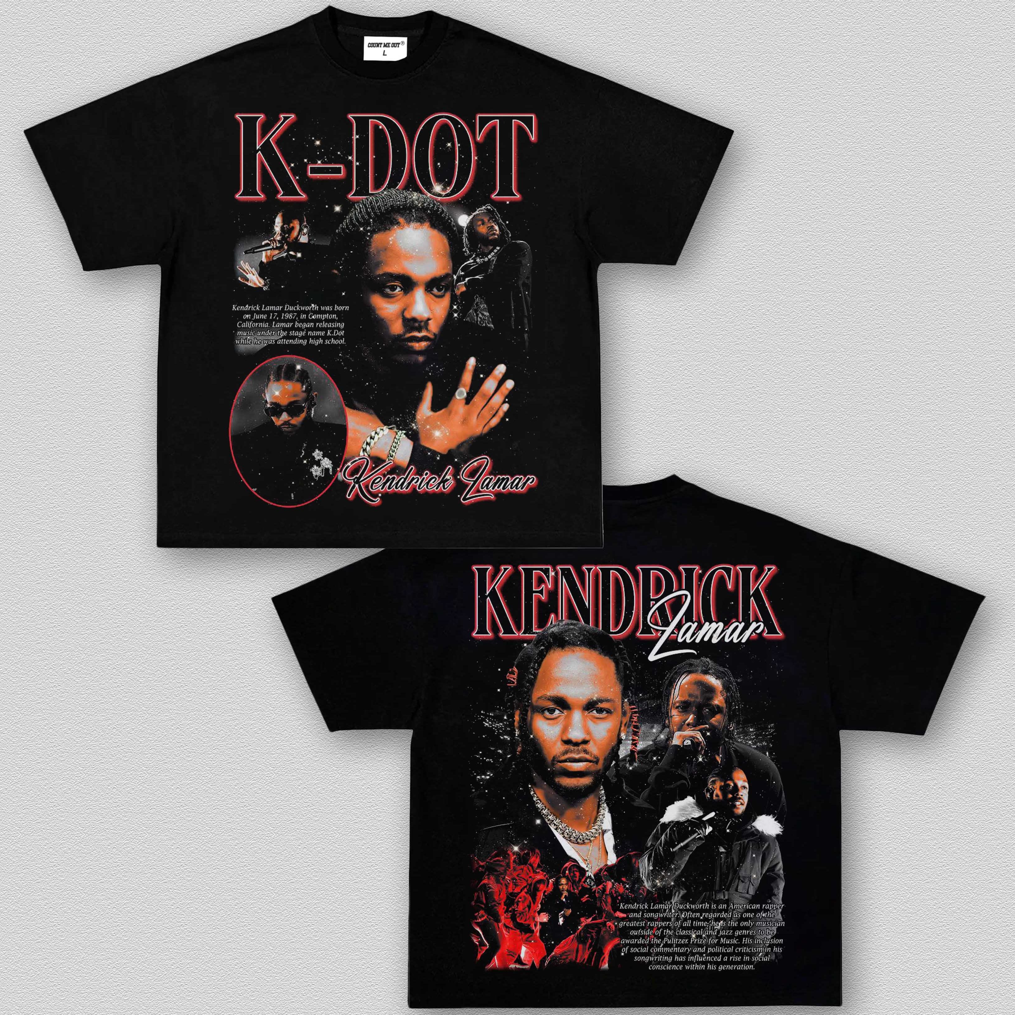 KENDRICK LAMAR TEE 9.7