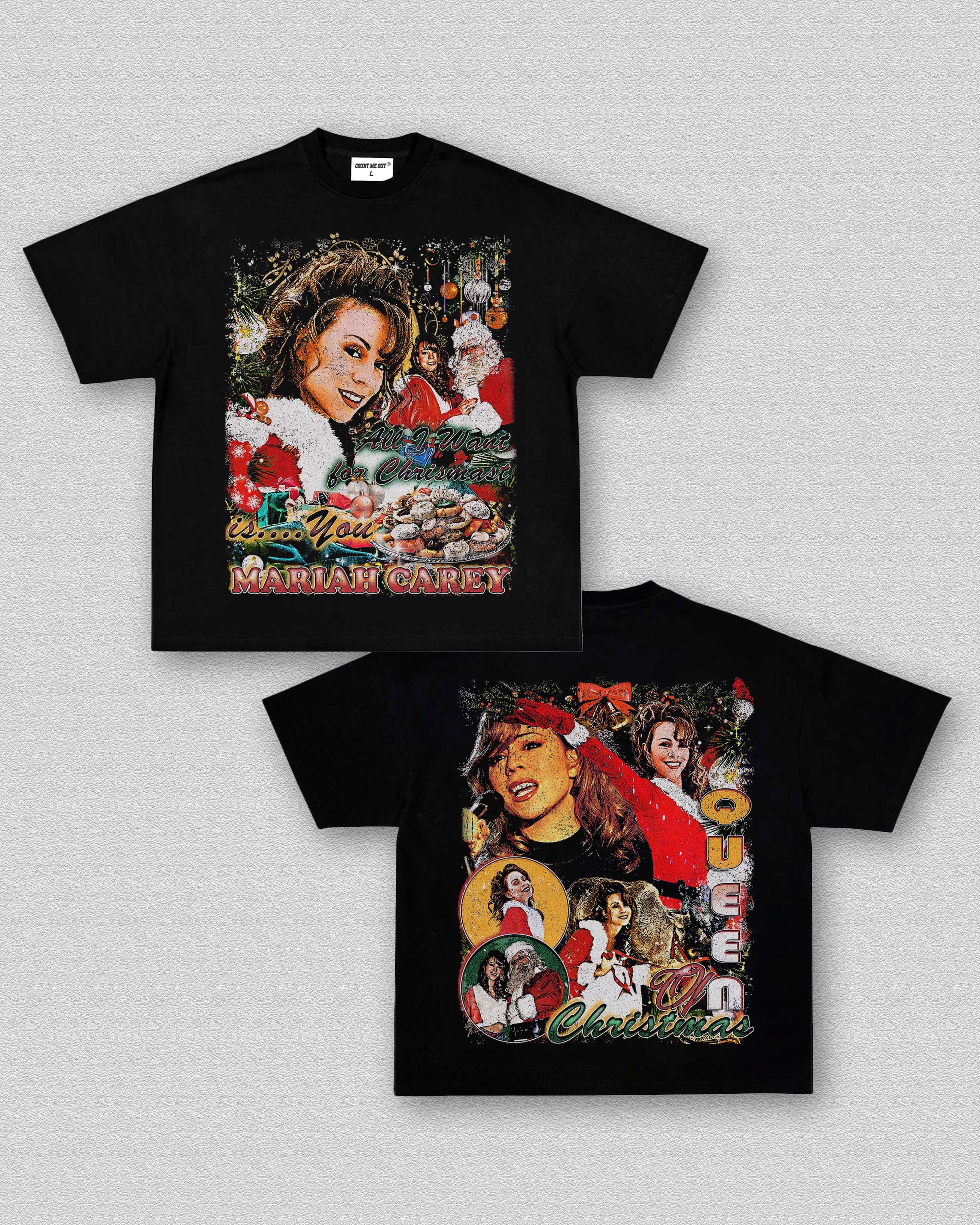 ALL I WANT FOR CHRISTMAS IS YOU-MARIAH CAREY TEE 12.4