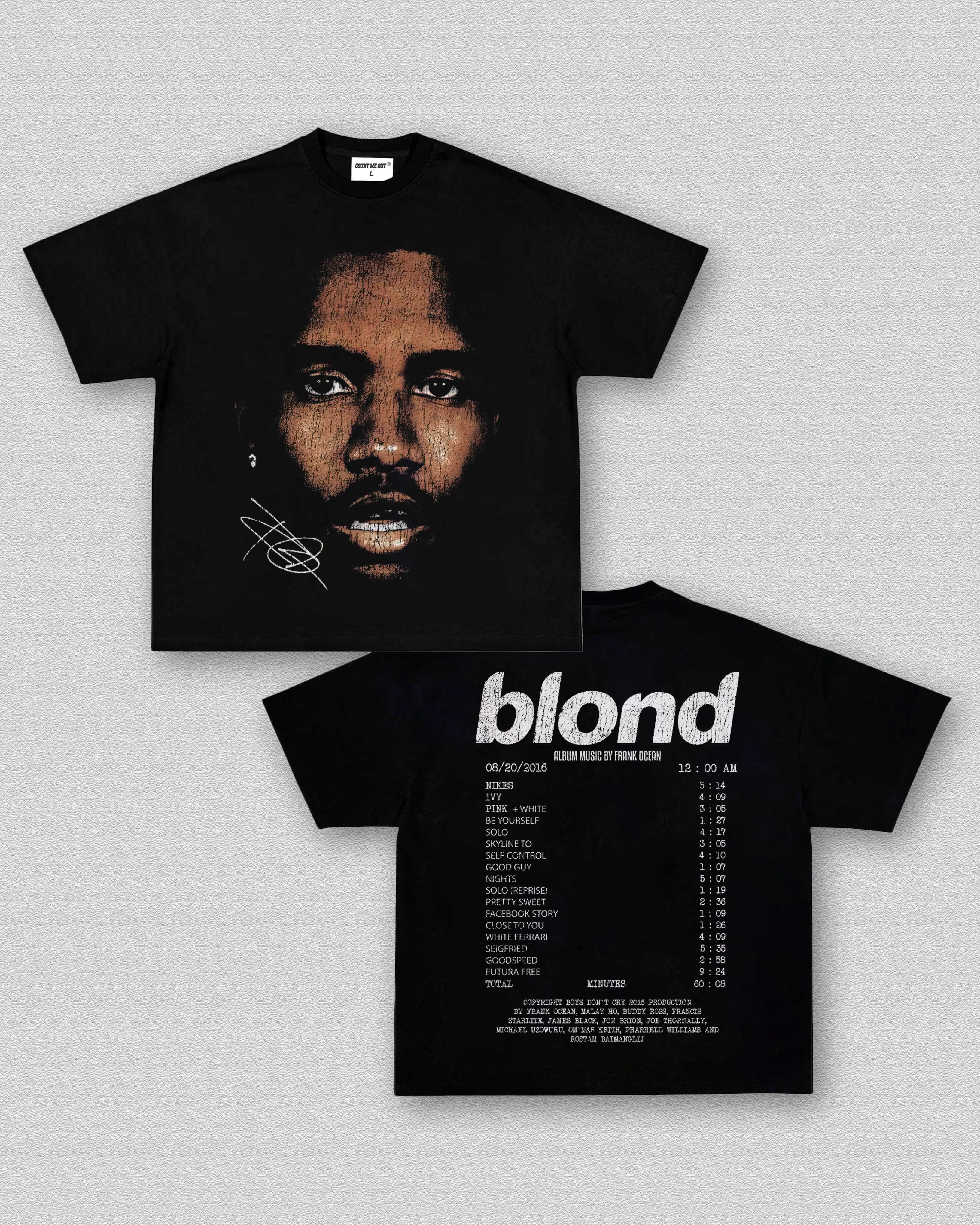 FRANK OCEAN TEE 12.3