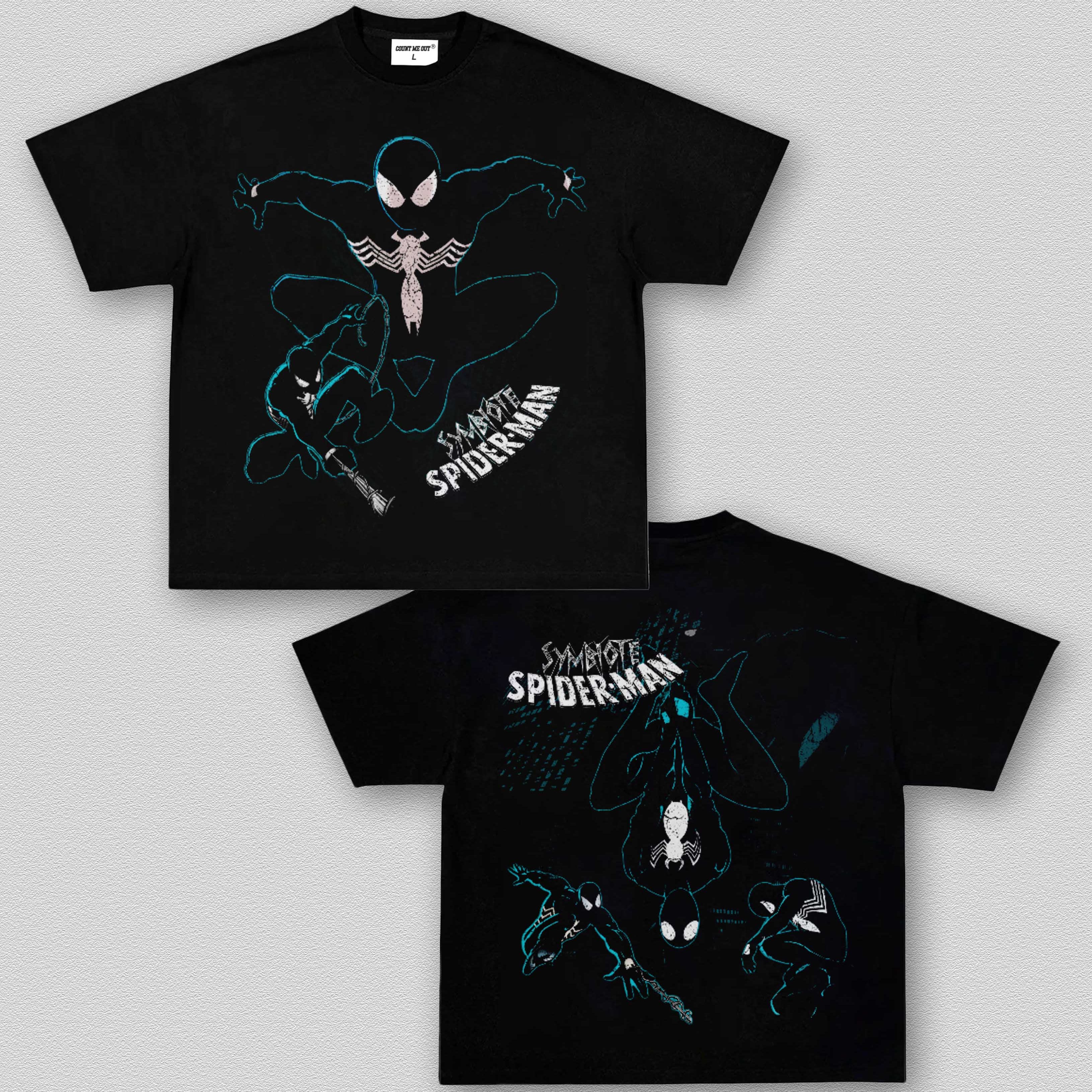 SYMBIOTE SPIDERMAN TEE 12.2