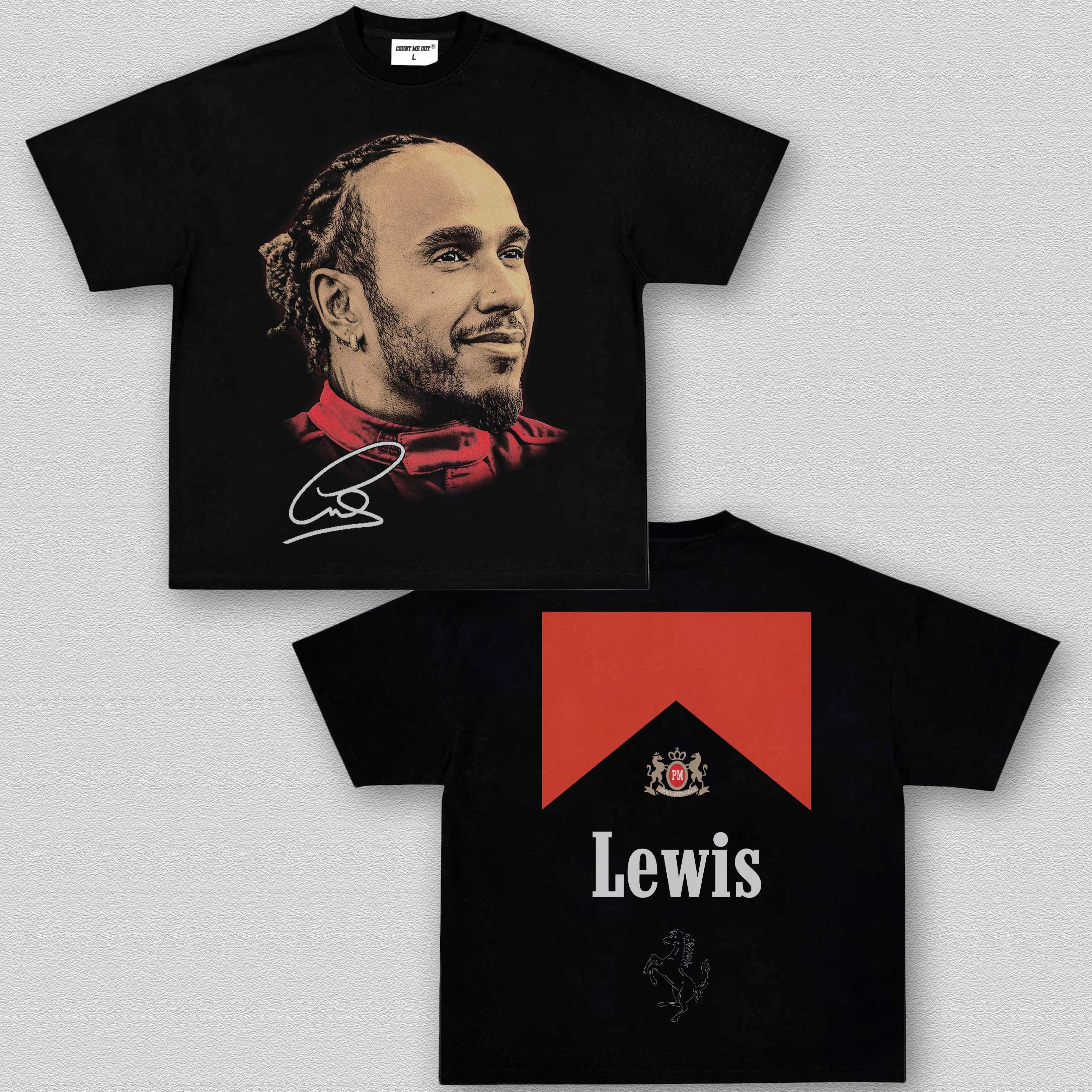 LEWIS HAMILTON x FERRARI TEE