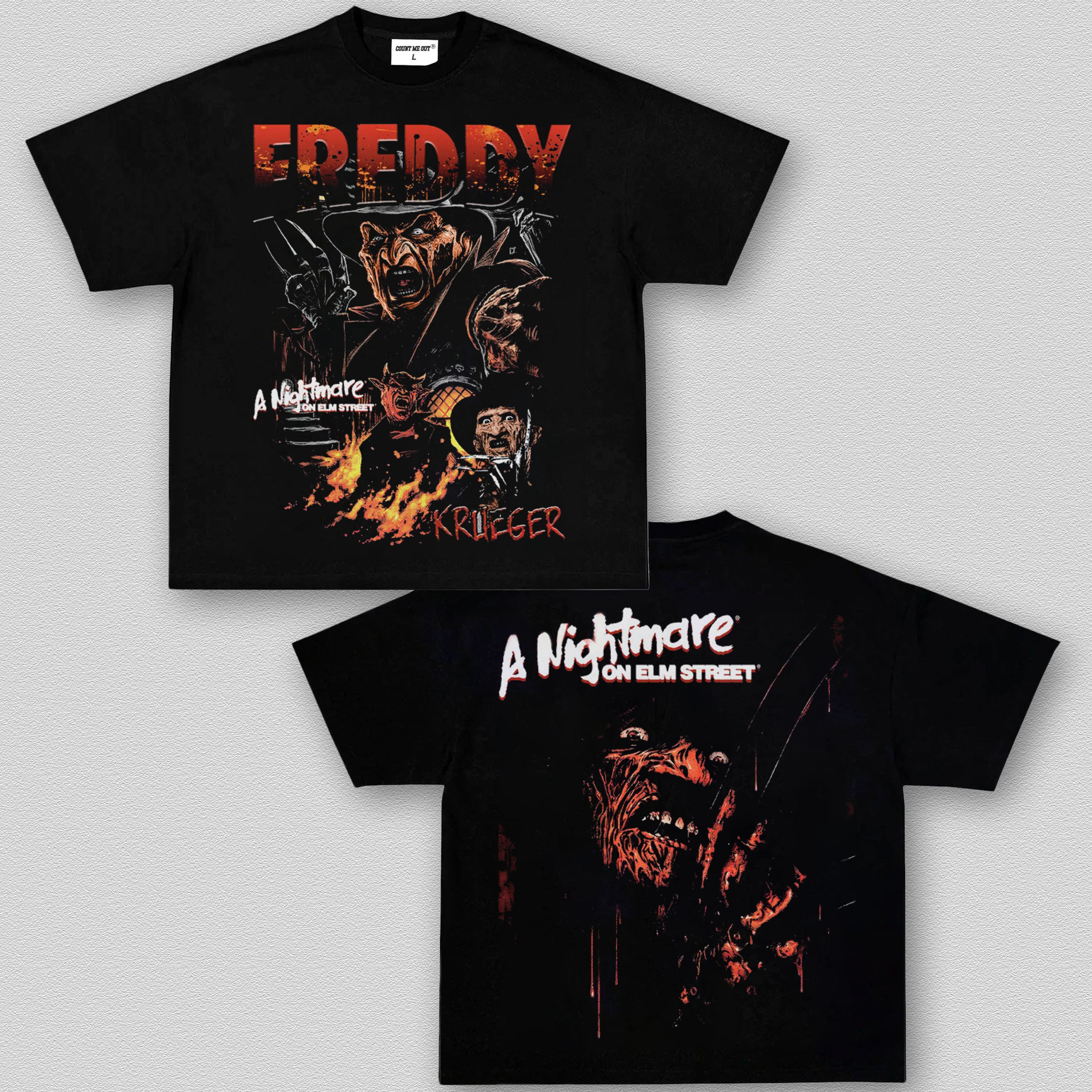 A NIGHTMARE ON ELM STREET-FREDDY KRUEGER TEE 9.20-2