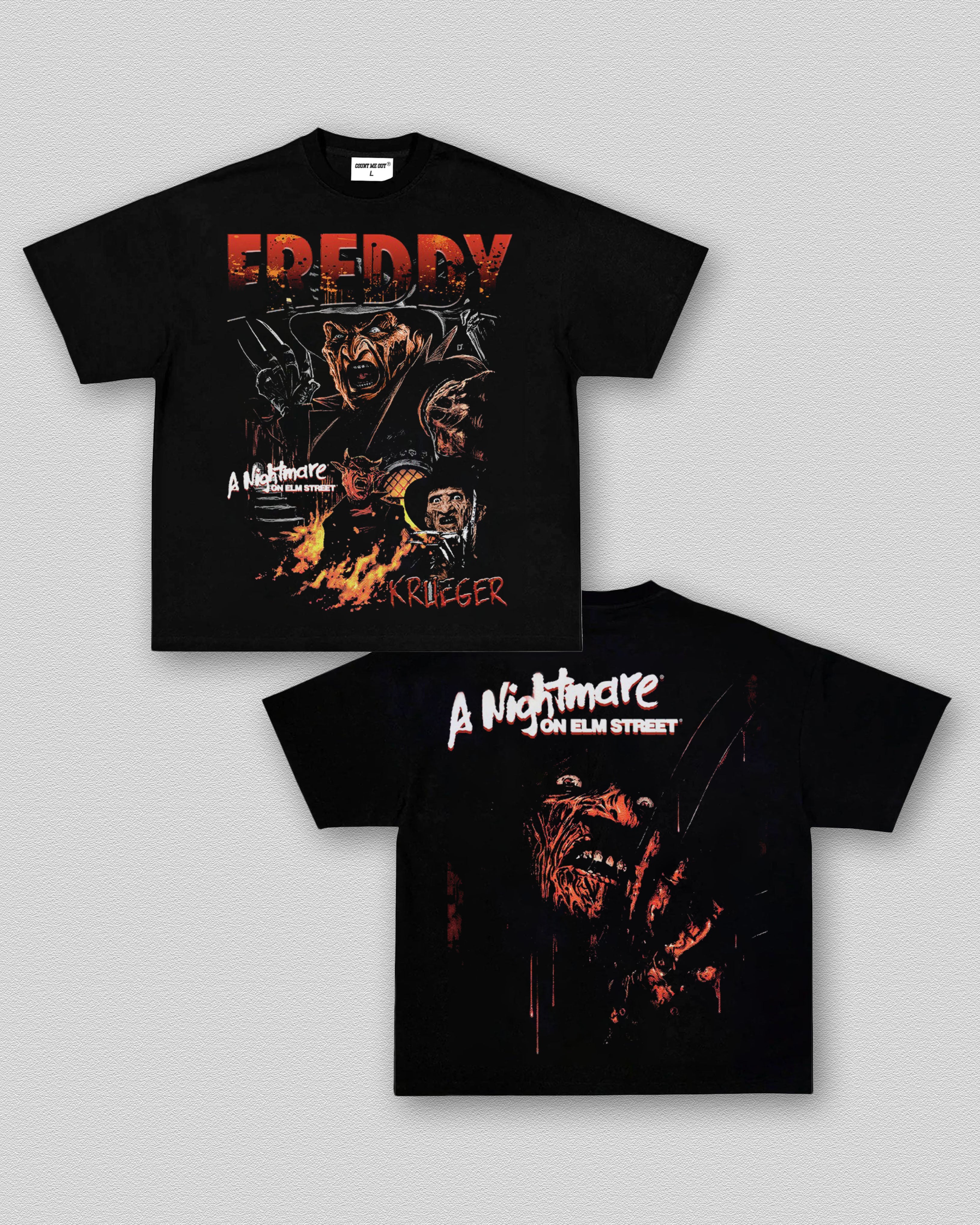 A NIGHTMARE ON ELM STREET-FREDDY KRUEGER TEE 9.20-2