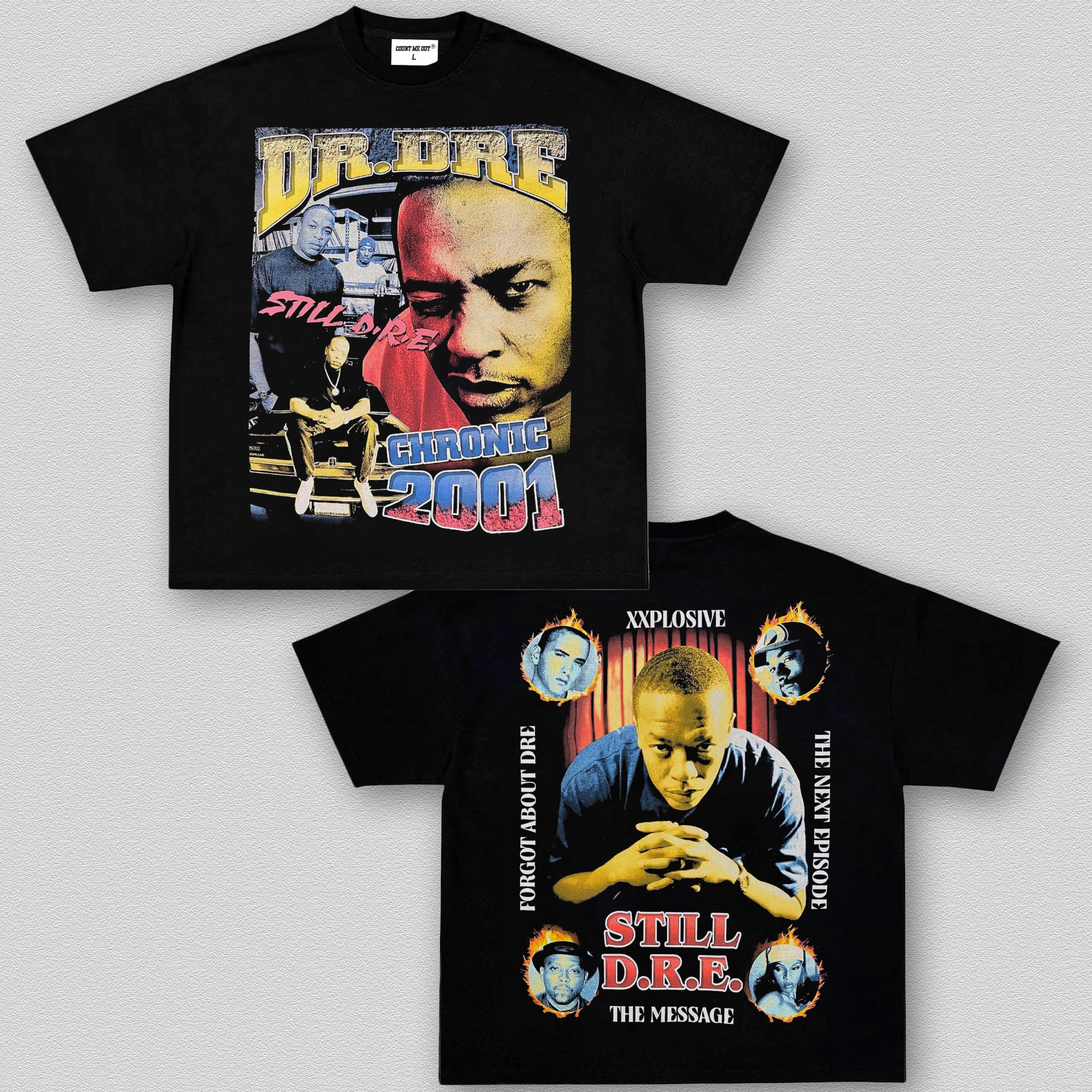 DR. DRE THE CHRONIC 2001 TEE 12.4