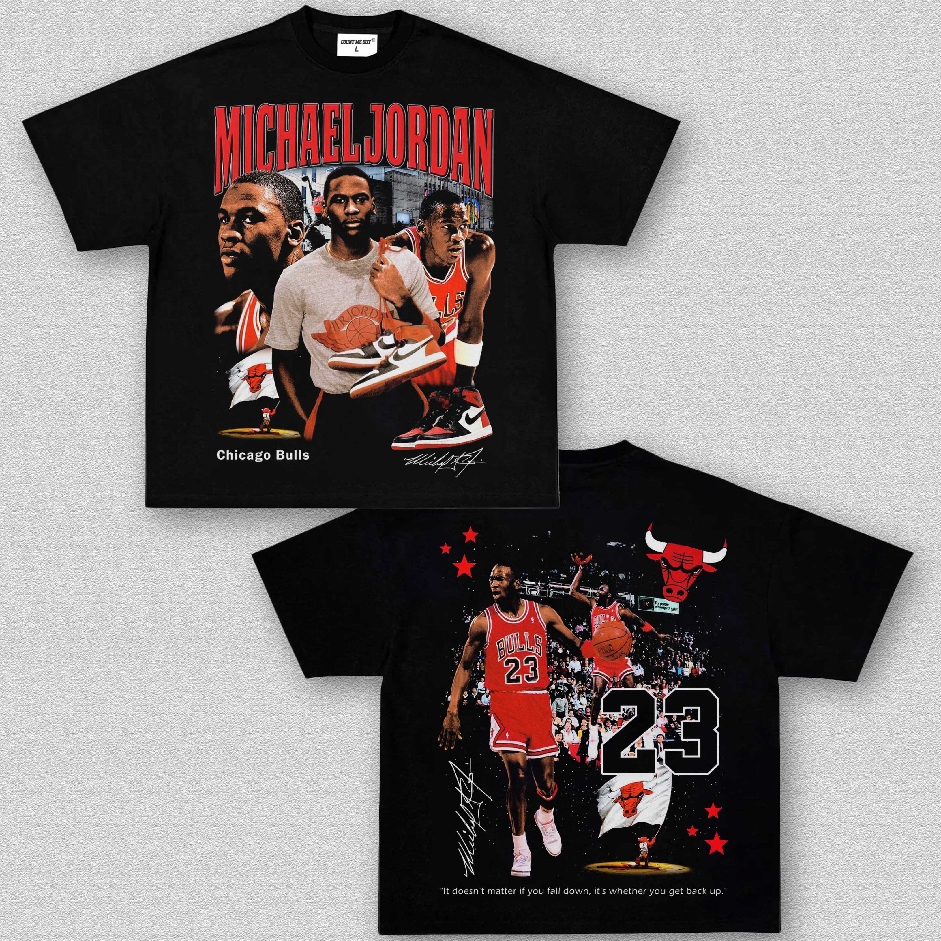 MICHAEL JORDAN TEE 9.7-5