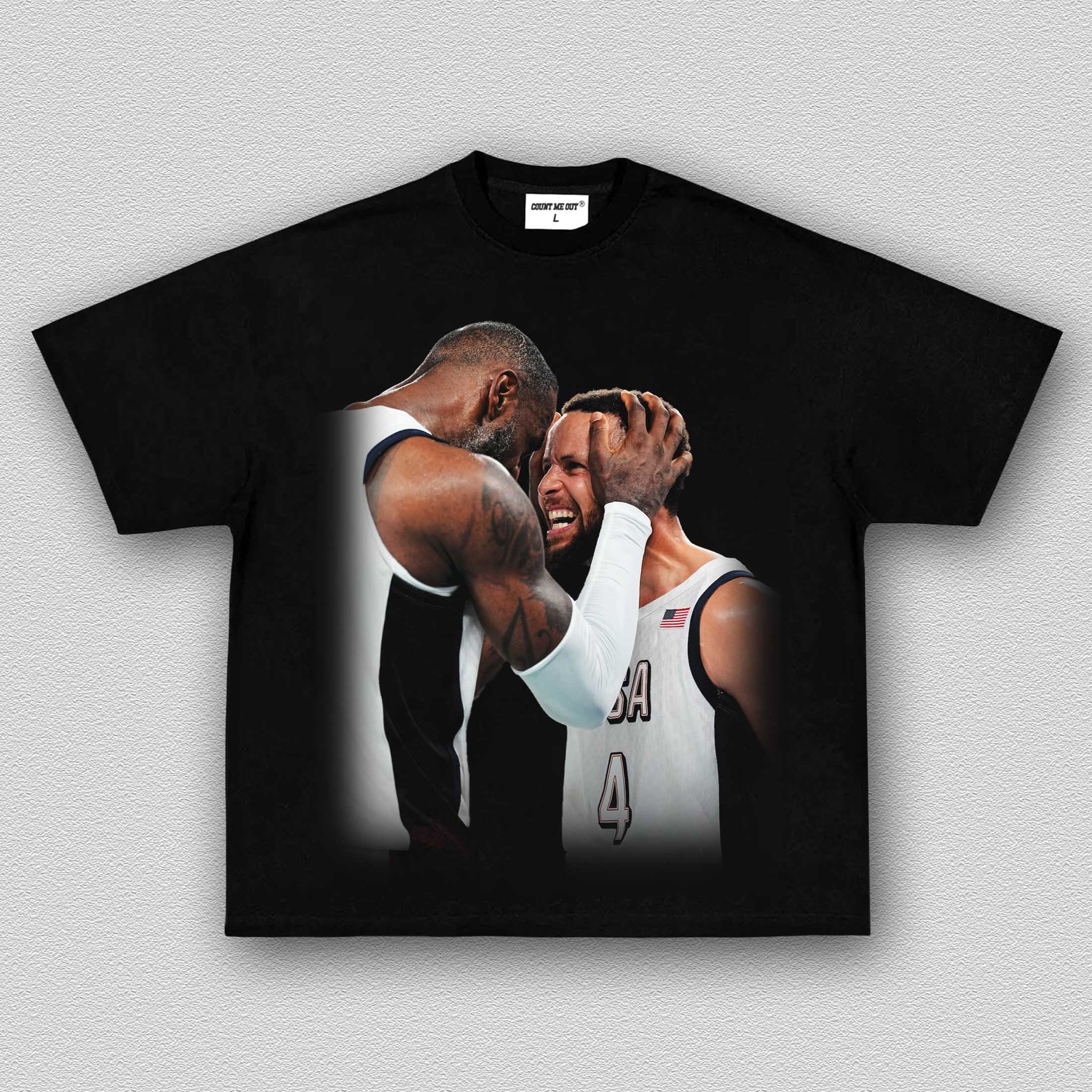 STEPHEN CURRY & LEBRON JAMES 8.15-3 TEE