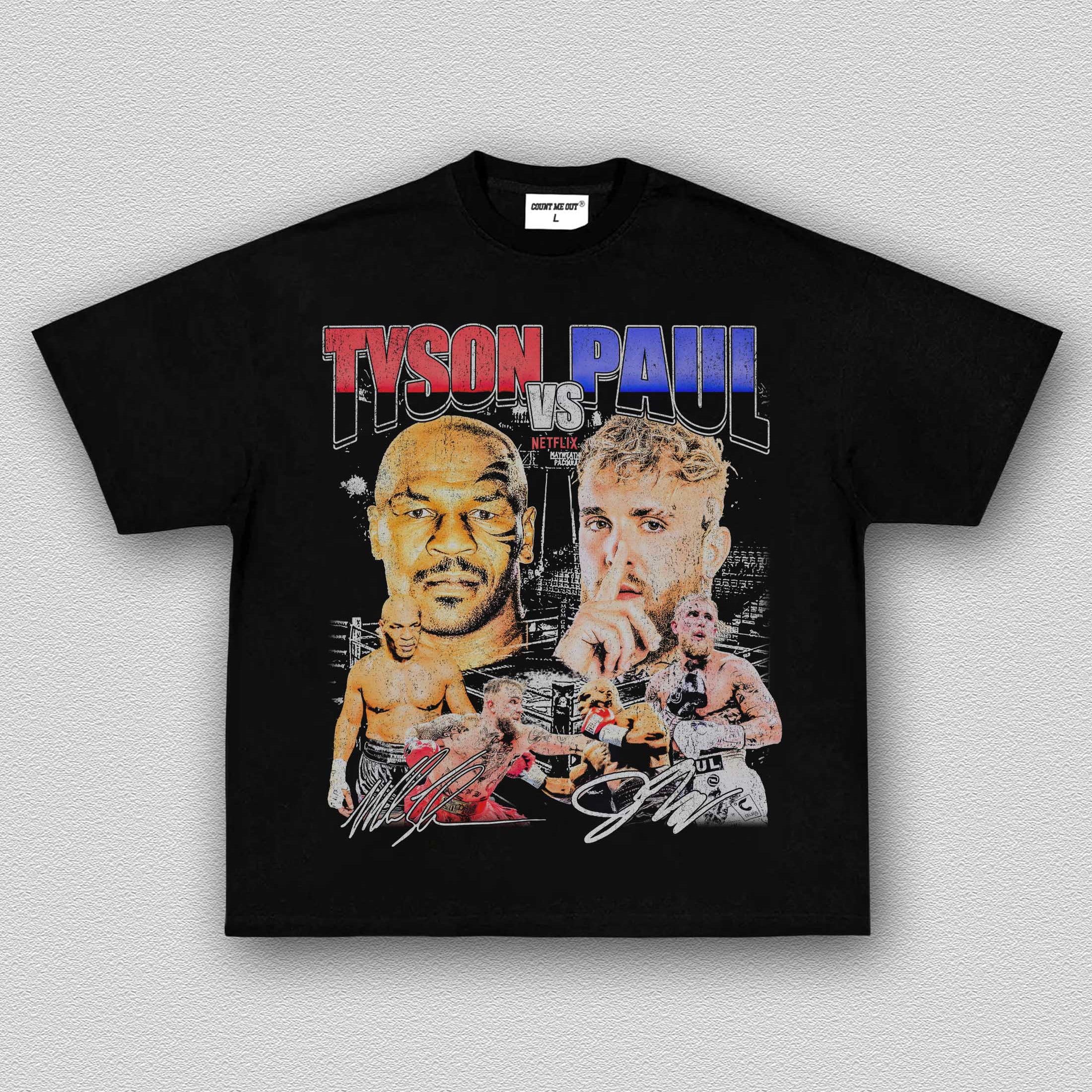 PAUL VS TYSON TEE 11.15