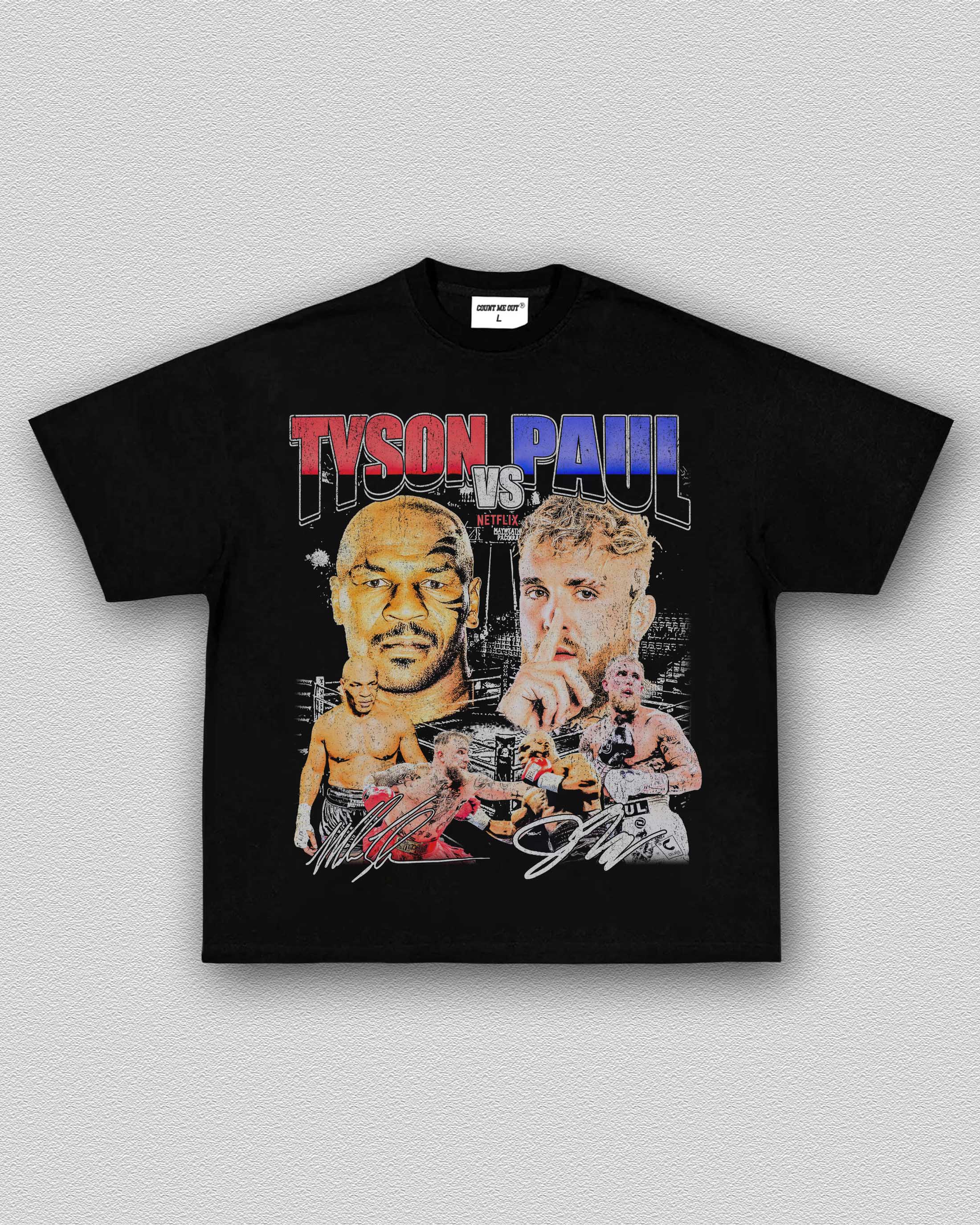 PAUL VS TYSON TEE 11.15