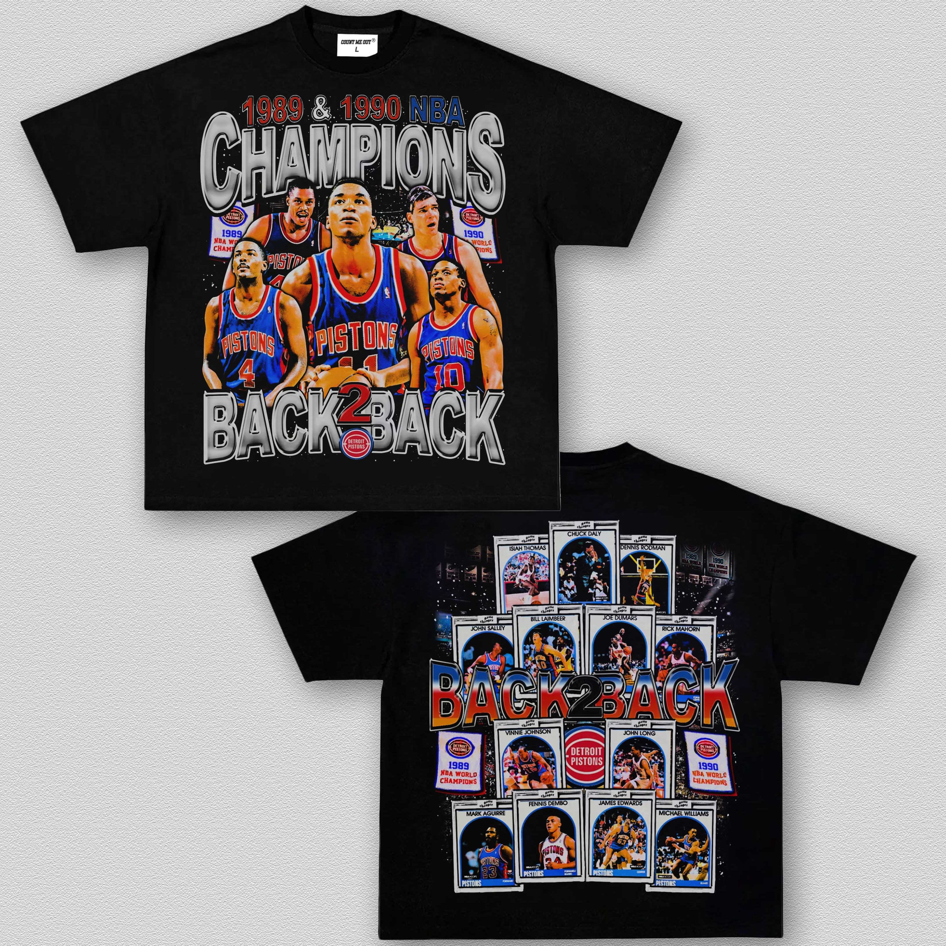 89-90 NBA CHAMPS TEE