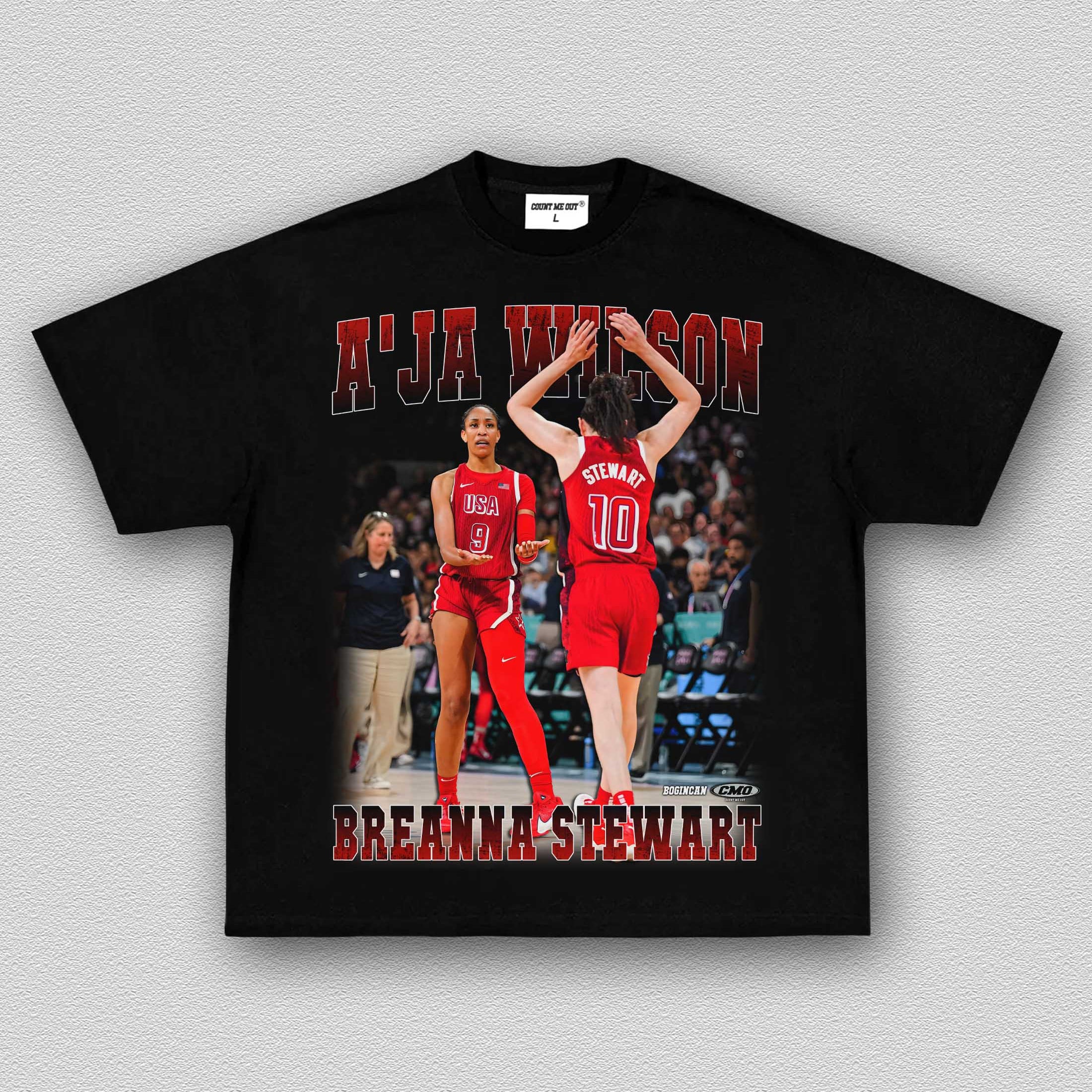 A'JA WILSON & BREANNA STEWART TEE