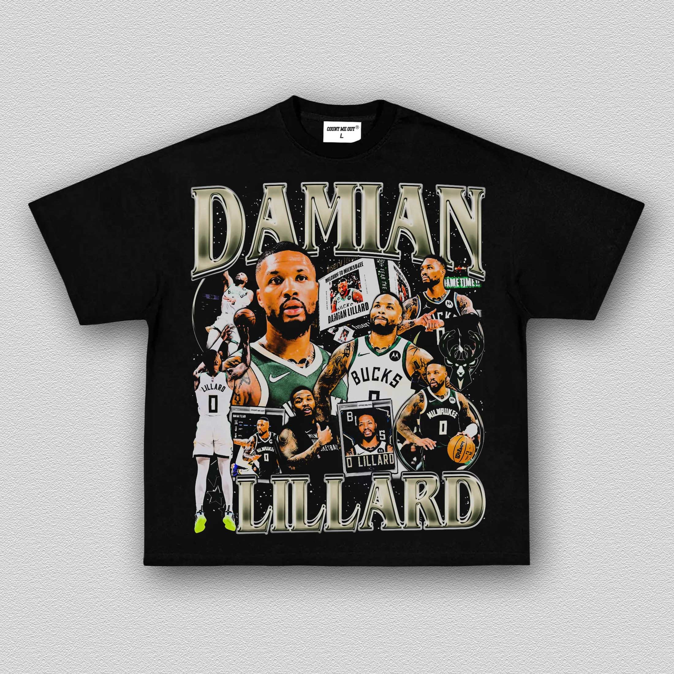 DAMIAN LILLARD- BUCKS TEE