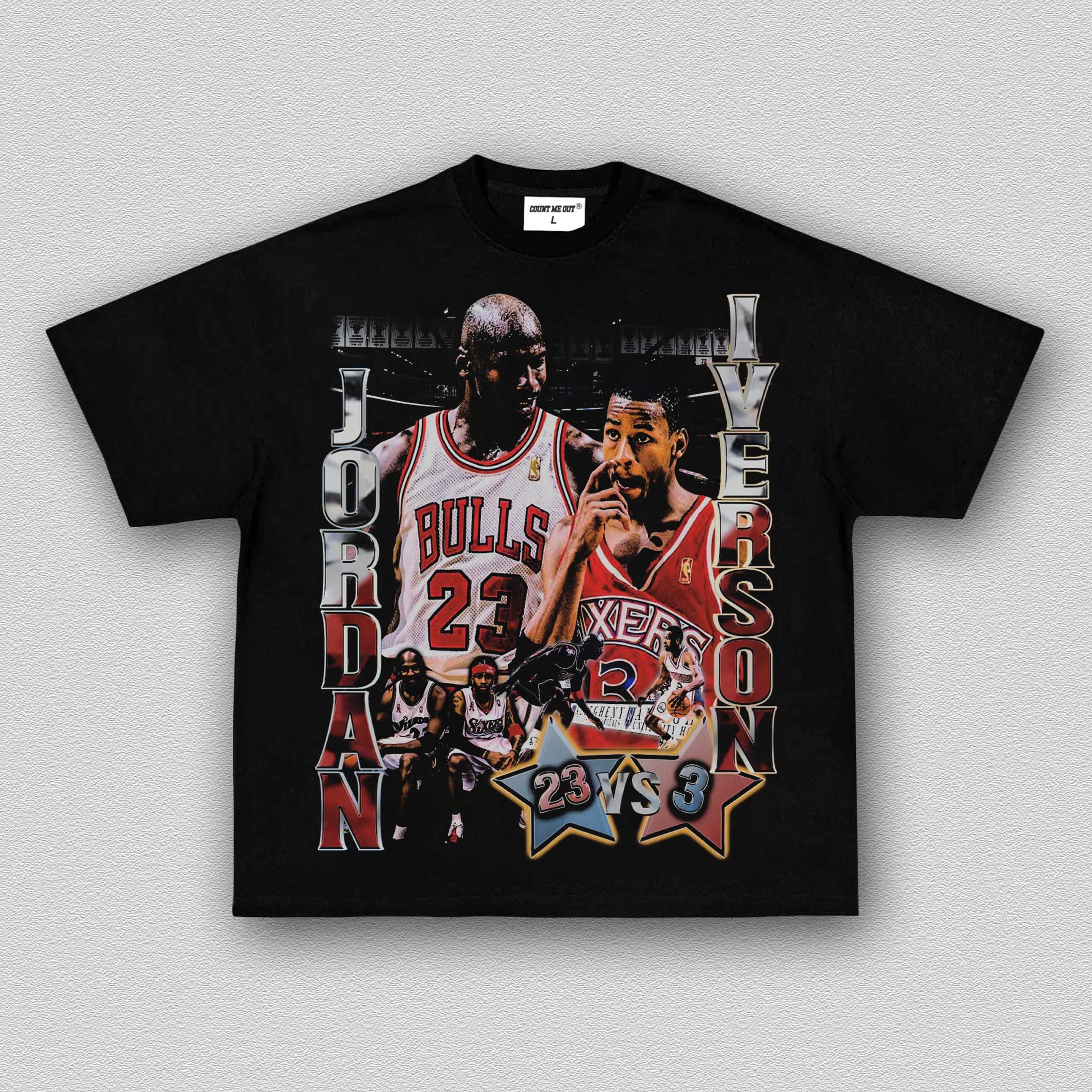 JORDAN VS IVERSON TEE