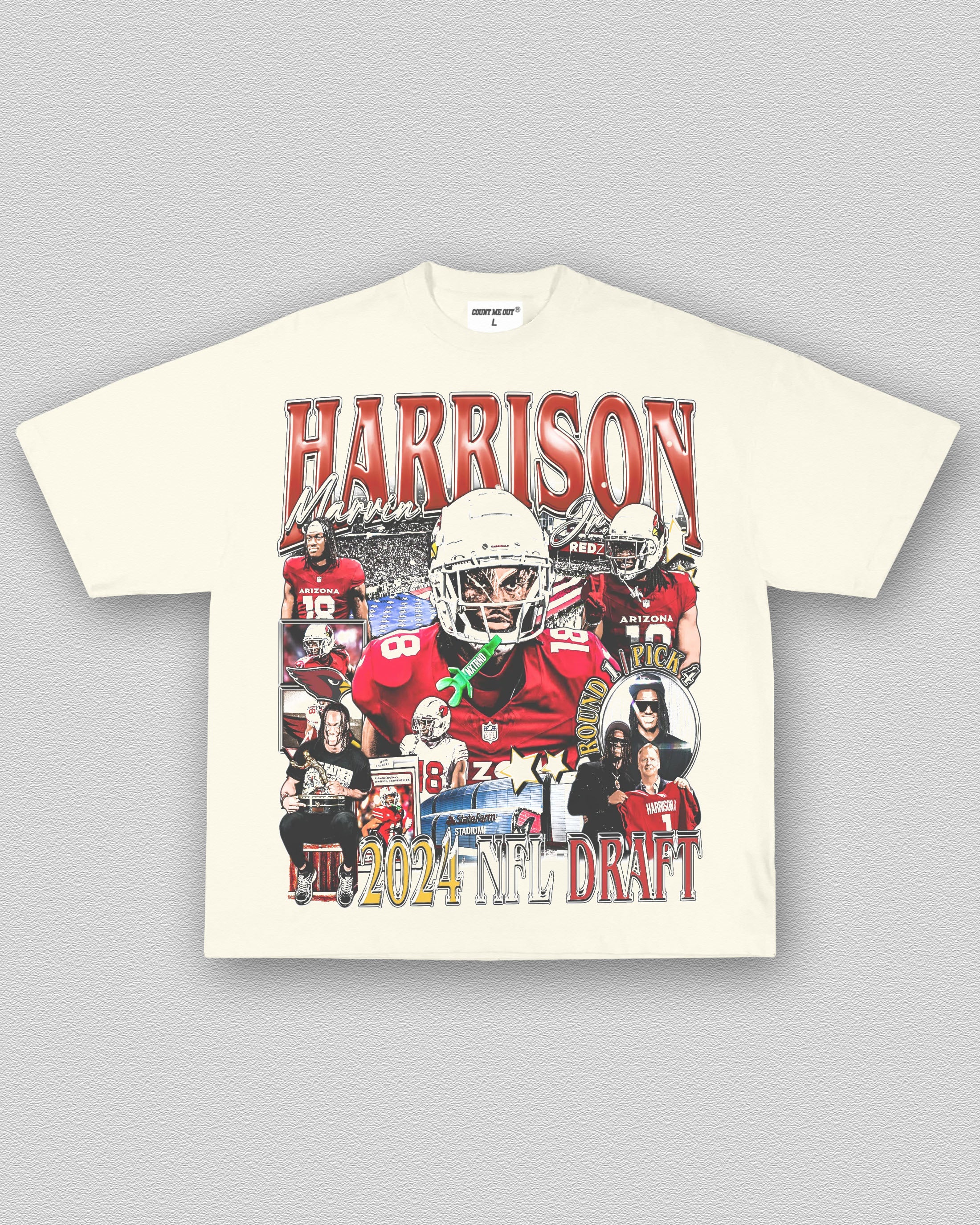 COUNTMEOUT MARVIN HARRISON JR - CARDINALS TEE