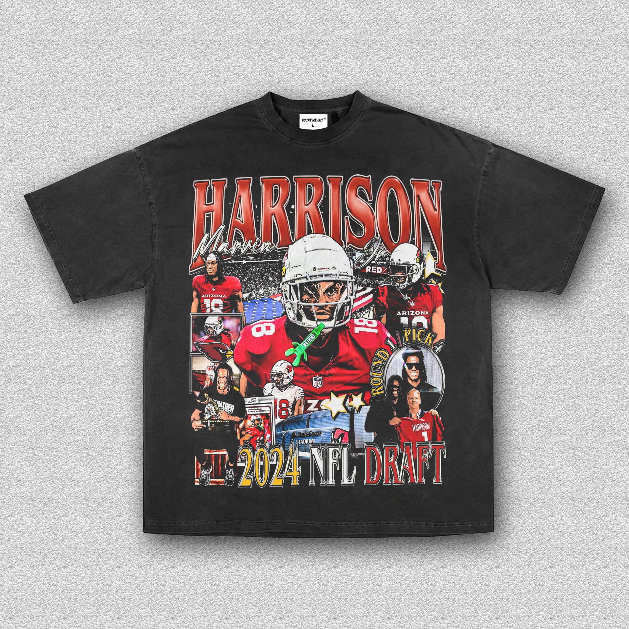 COUNTMEOUT MARVIN HARRISON JR - CARDINALS TEE