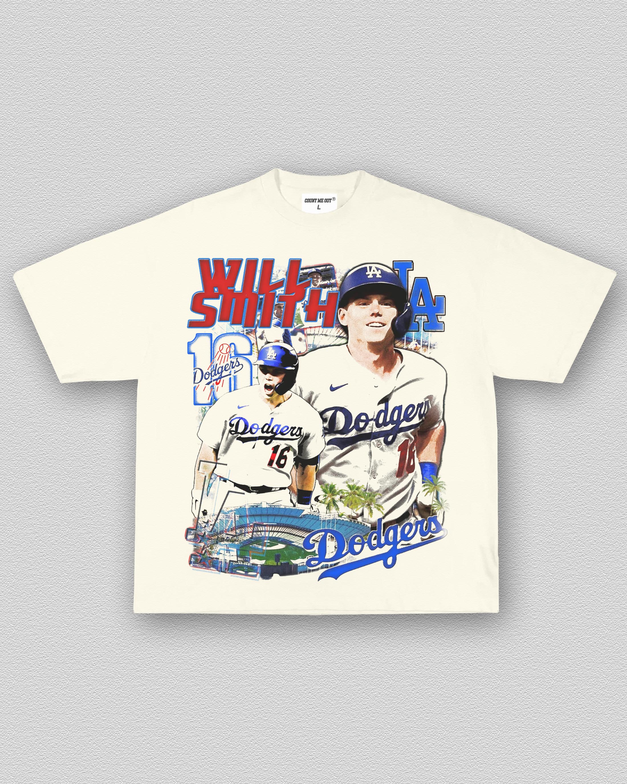 COUNTMEOUT WILL SMITH - DODGERS TEE