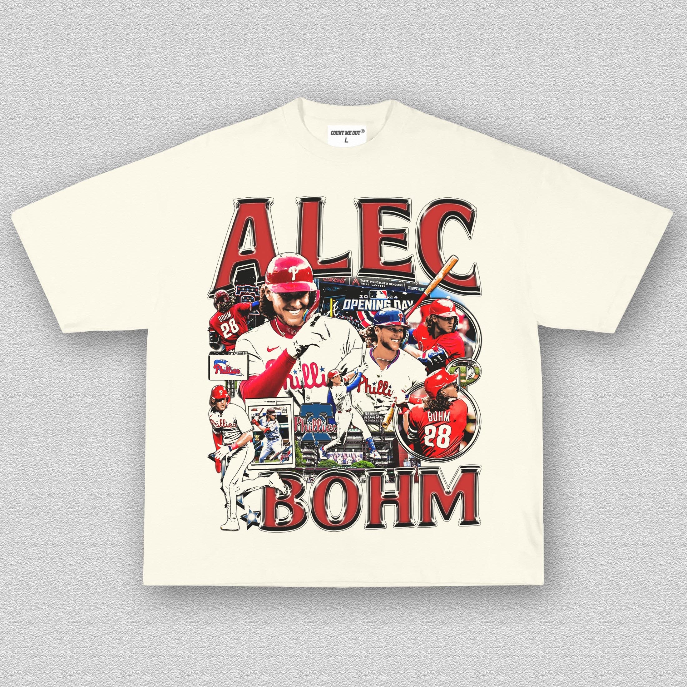 COUNTMEOUT ALEC BOHM TEE