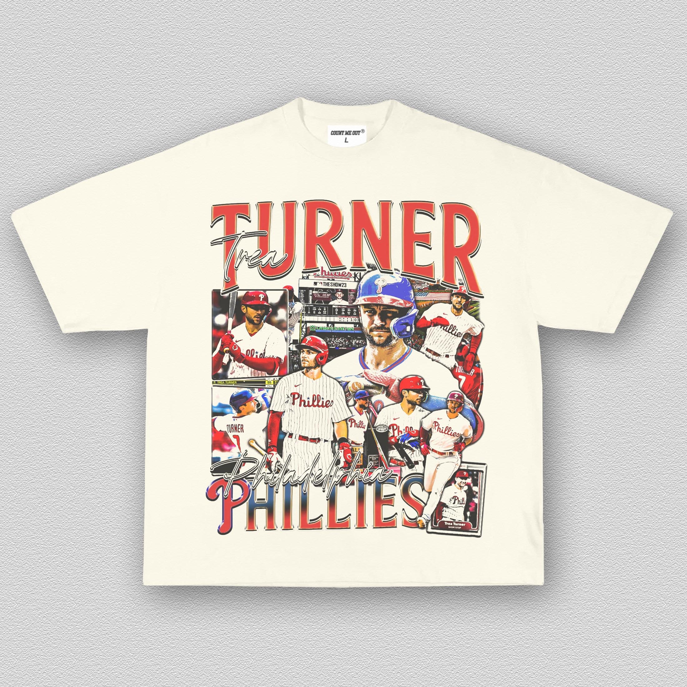 COUNTMEOUT TREA TURNER - PHILLIES TEE