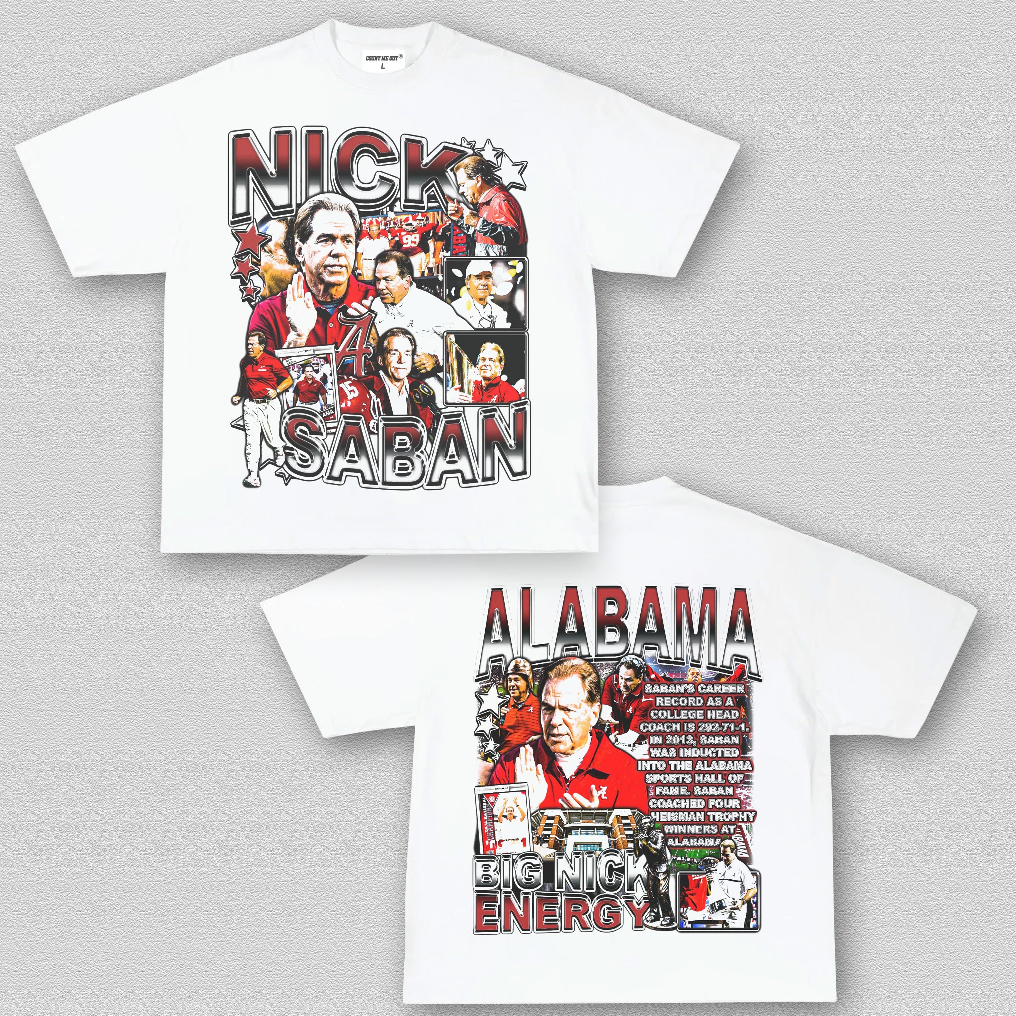 COUNTMEOUT NICK SABAN TEE