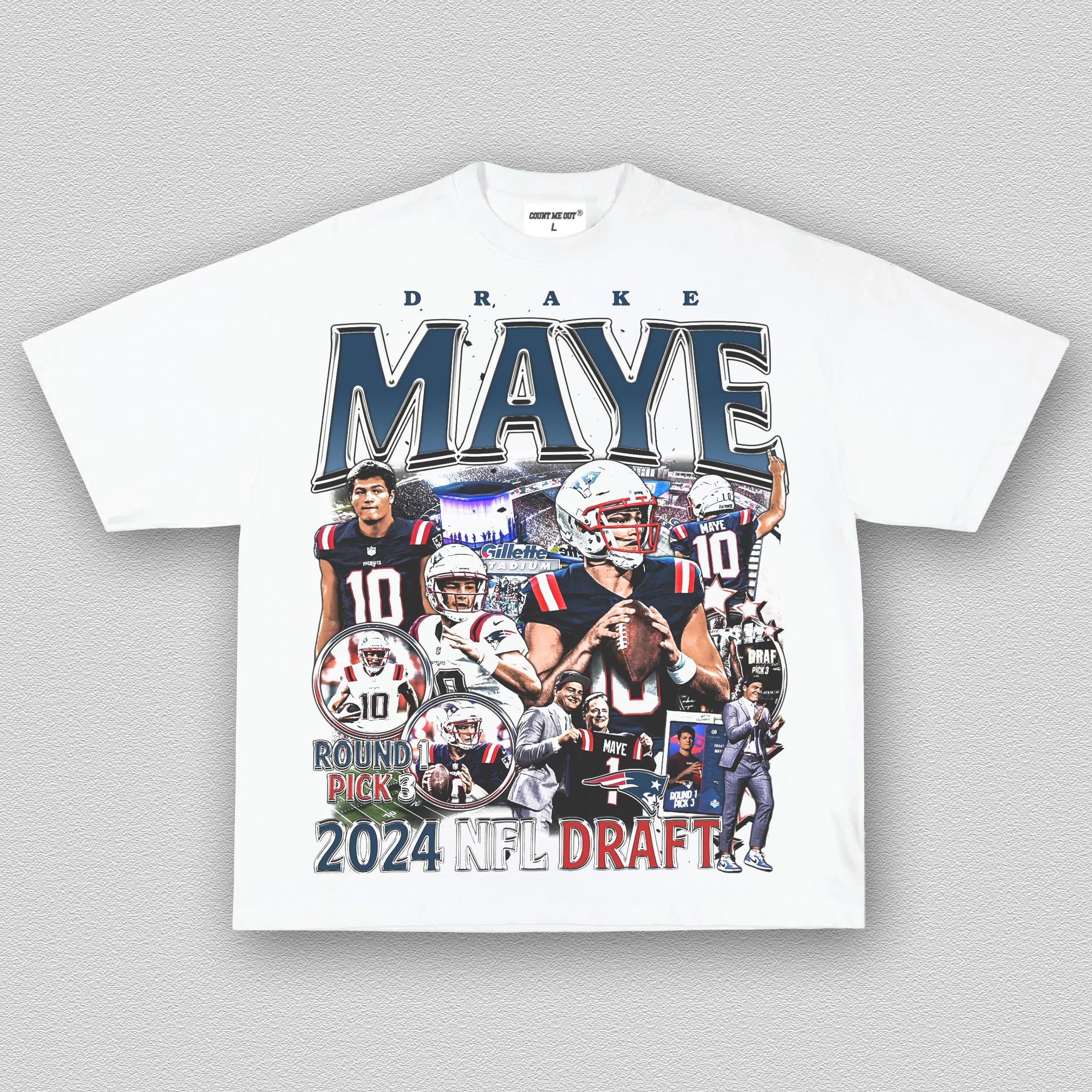 COUNTMEOUT DRAKE MAYE - PATRIOTS TEE