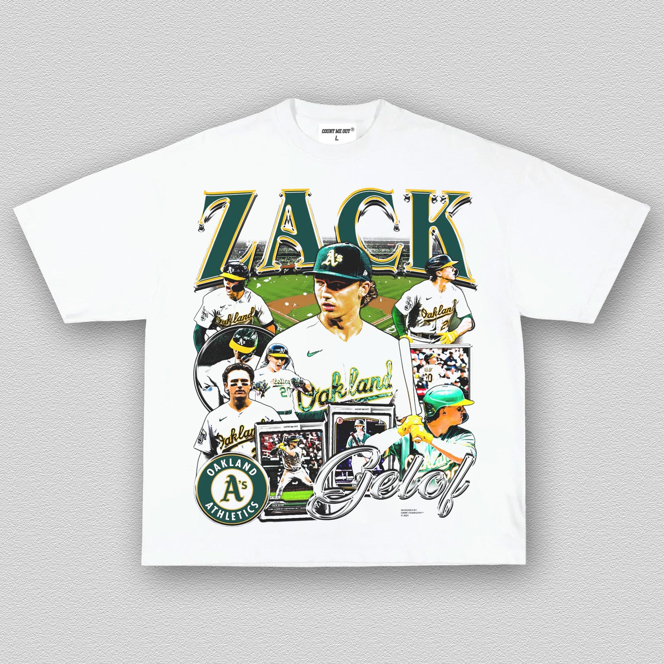 COUNTMEOUT ZACK GELOF TEE