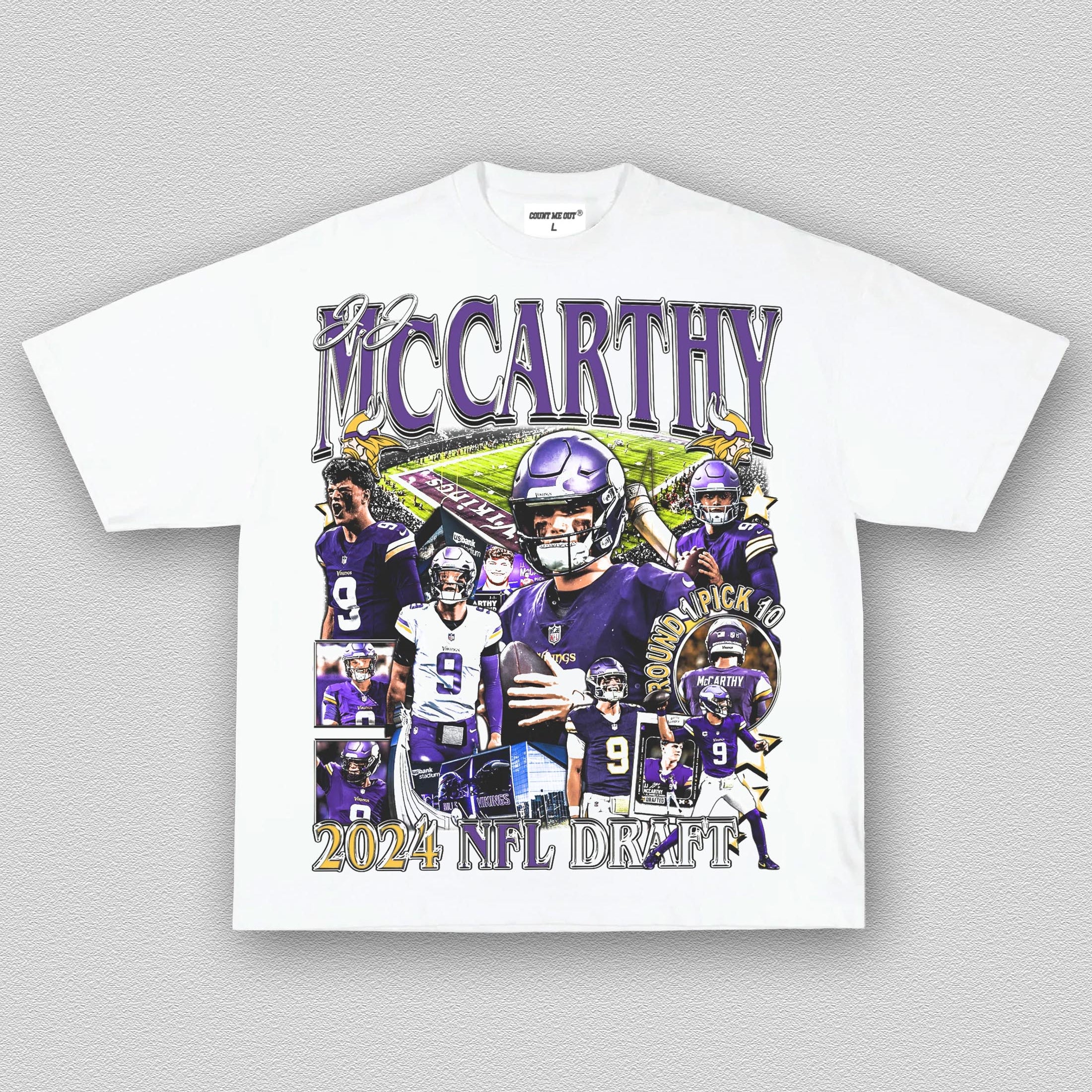 COUNTMEOUT JJ MCCARTHY TEE