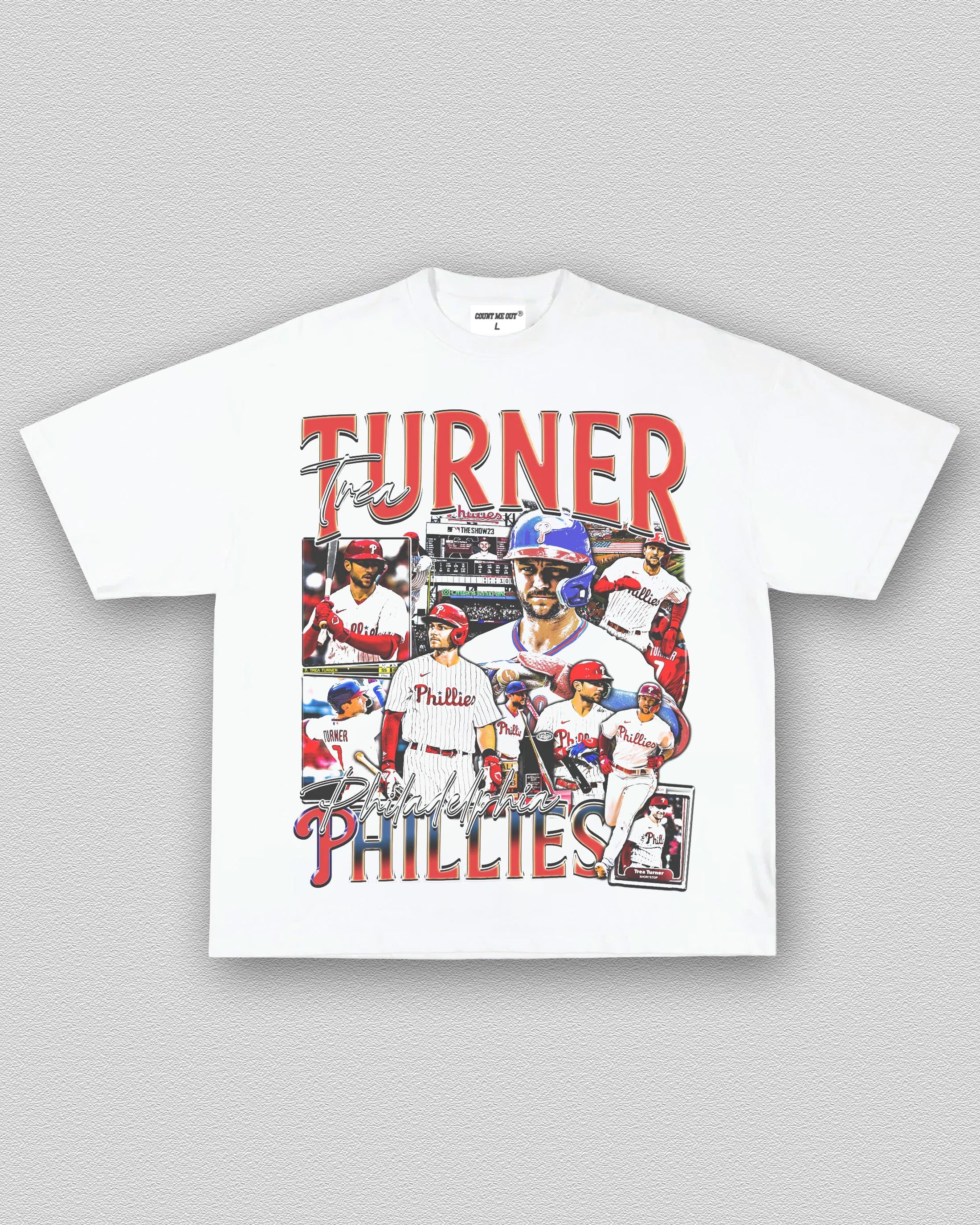 COUNTMEOUT TREA TURNER - PHILLIES TEE