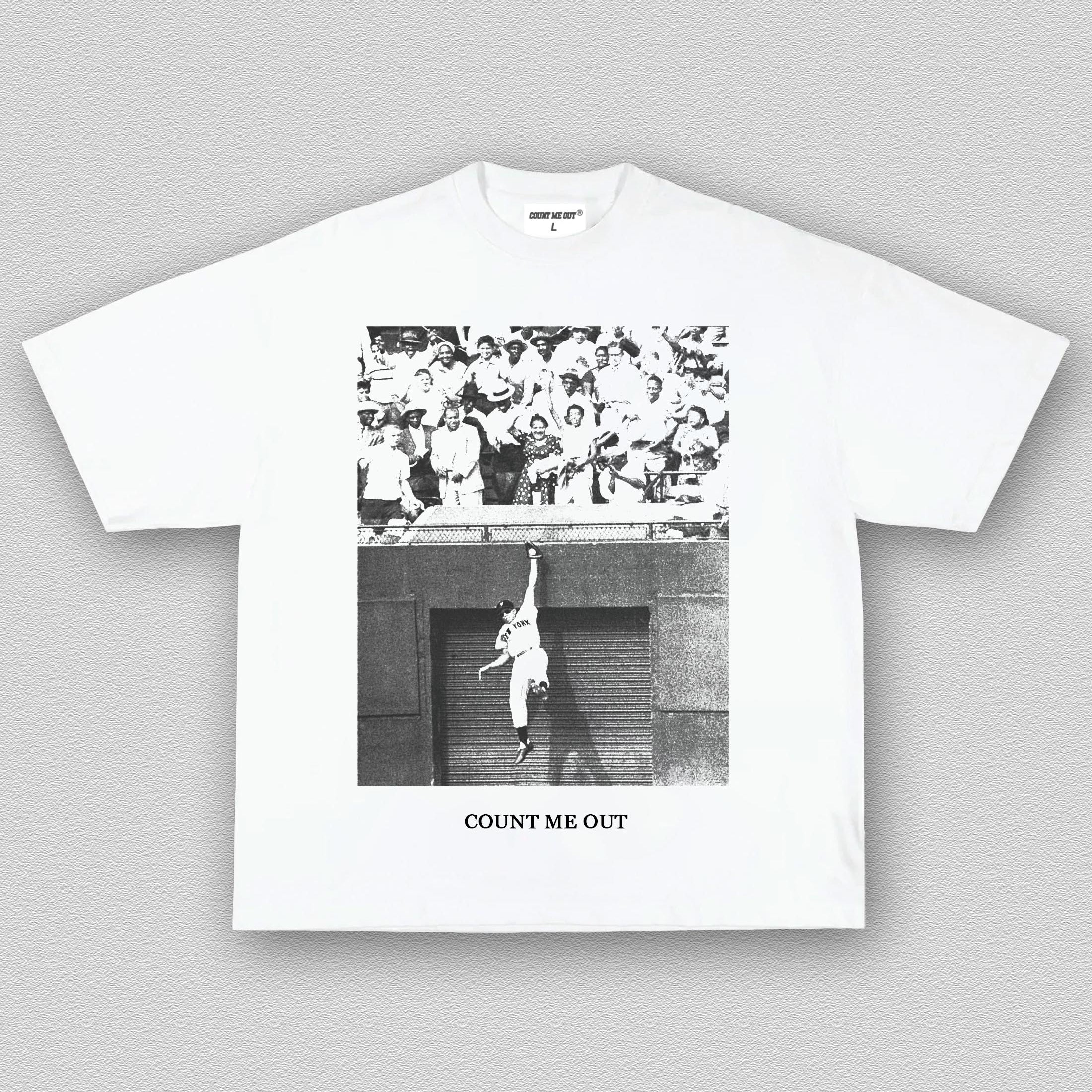 COUNTMEOUT WILLIE MAYS - LEAPING CATCH TEE