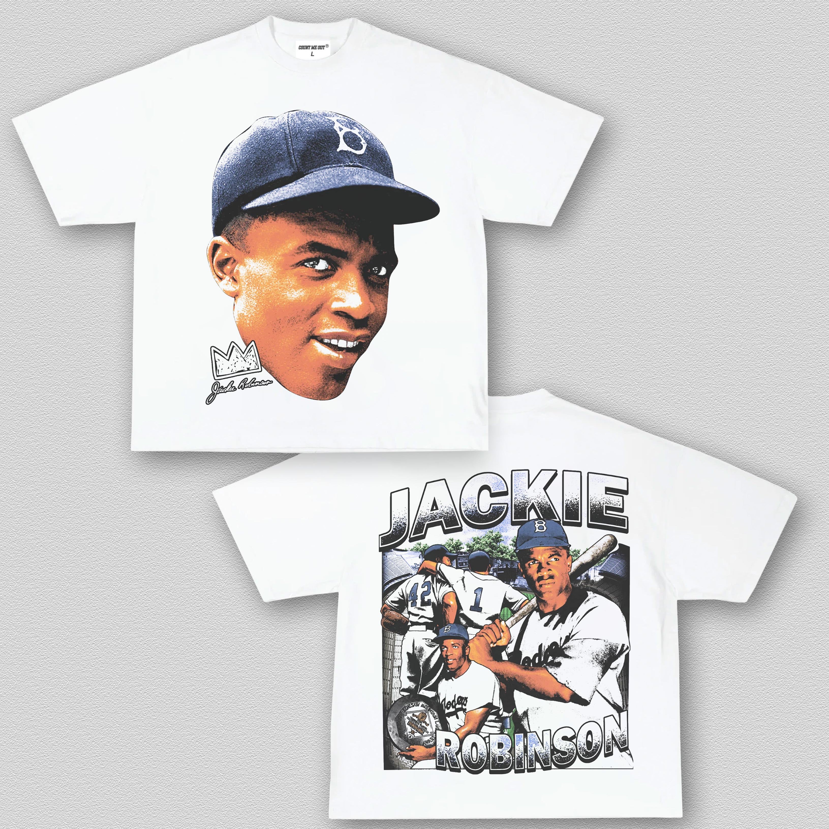 COUNTMEOUT JACKIE ROBINSON TEE