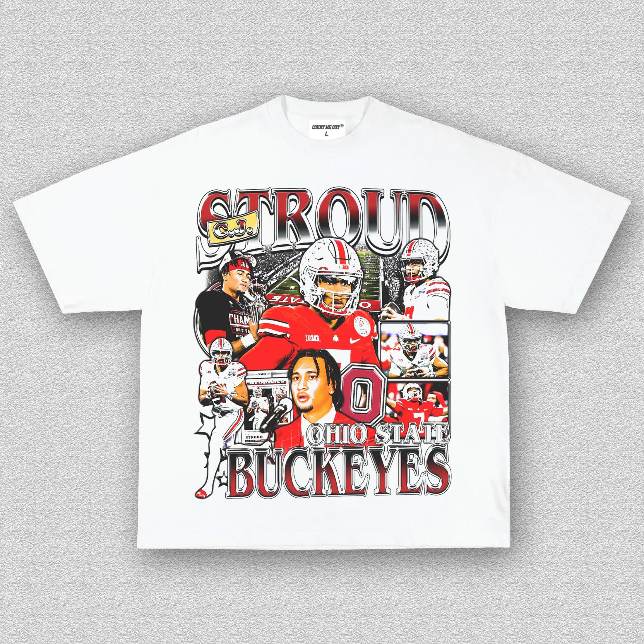 COUNTMEOUT CJ STROUD - OSU TEE