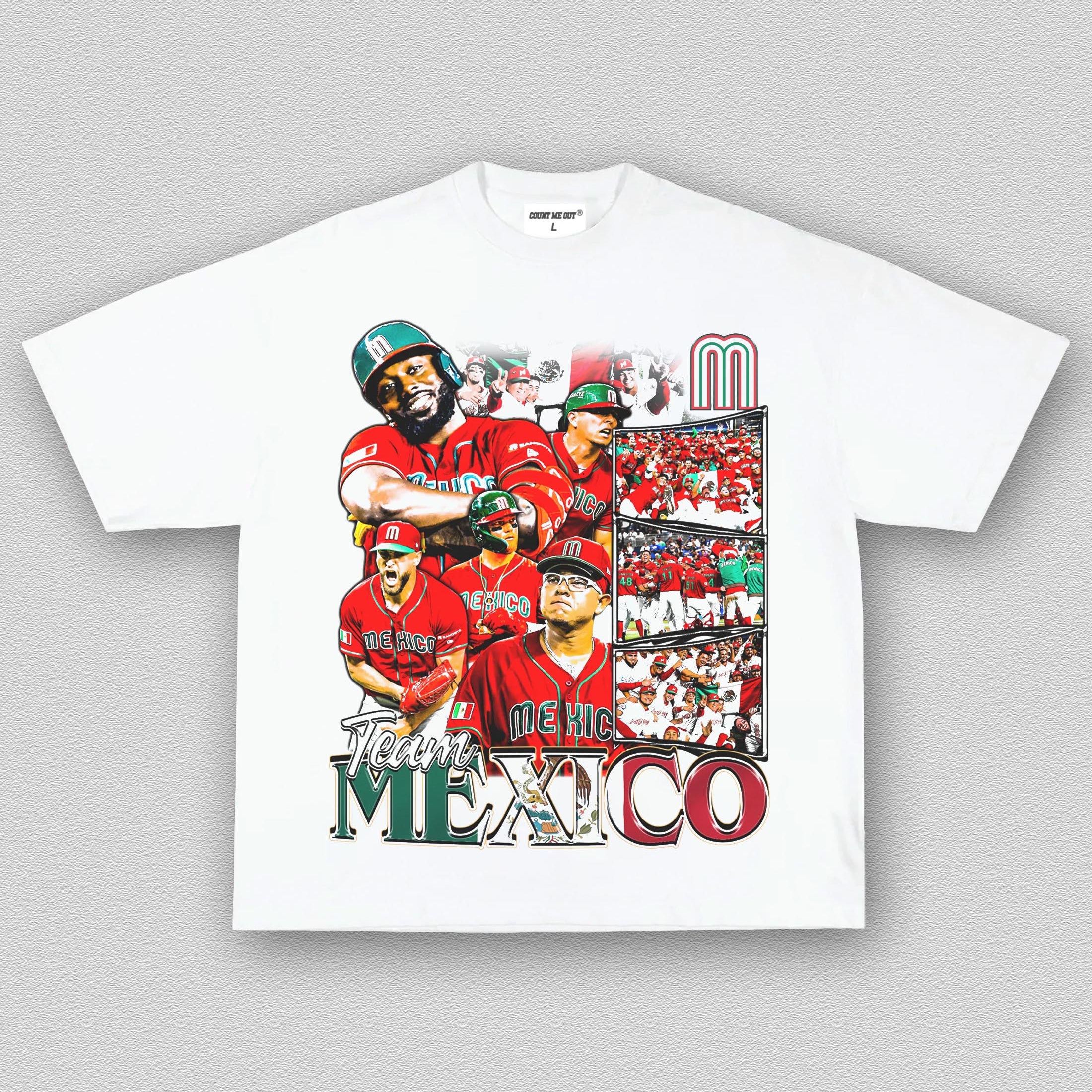 COUNTMEOUT WBC MEXICO TEAM TEE