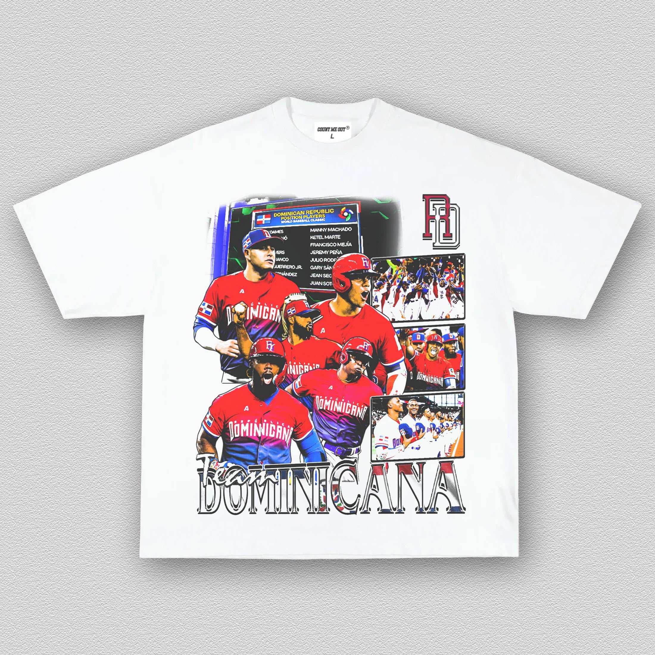 COUNTMEOUT WBC TEAM DOMINICANA TEE