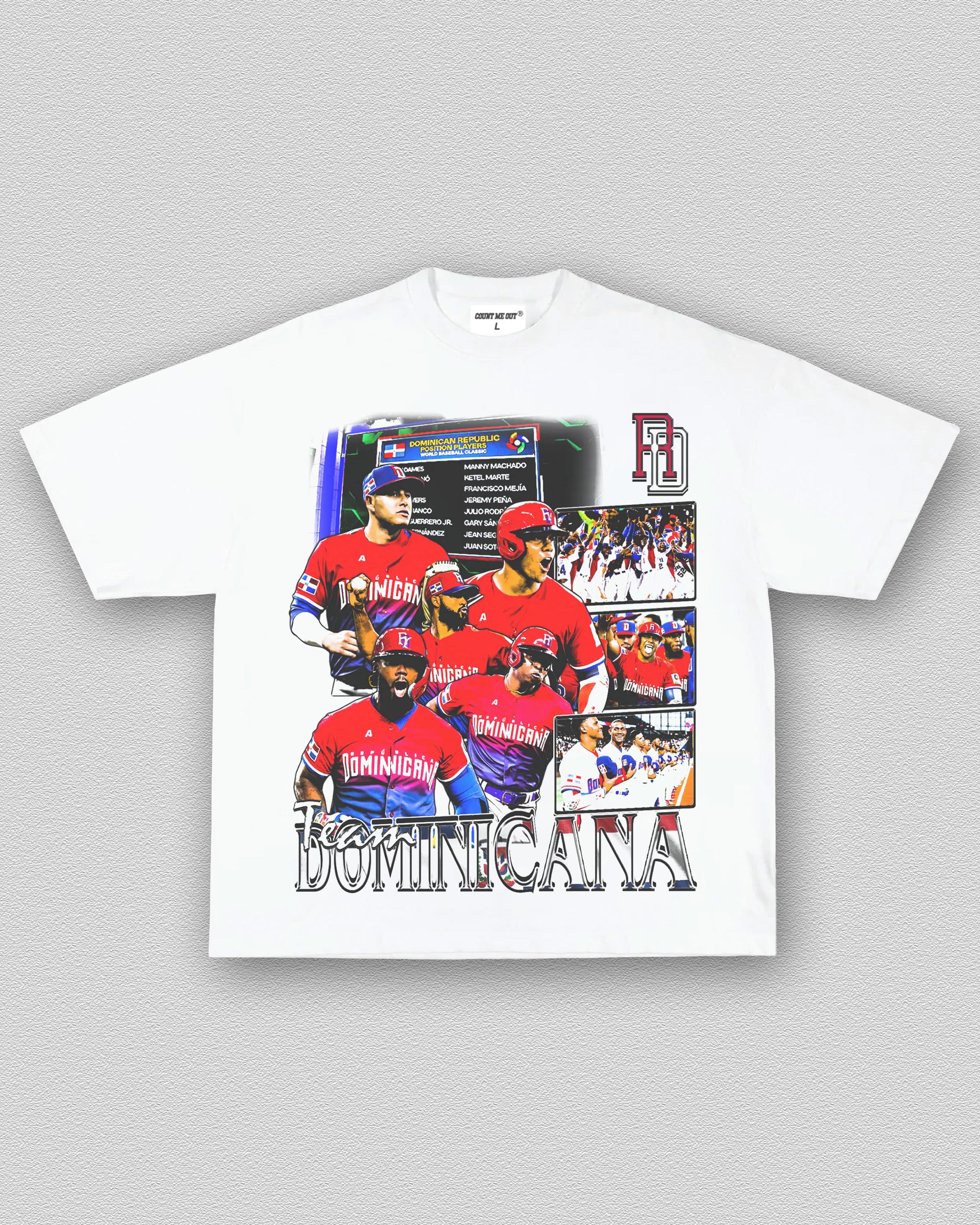 COUNTMEOUT WBC TEAM DOMINICANA TEE