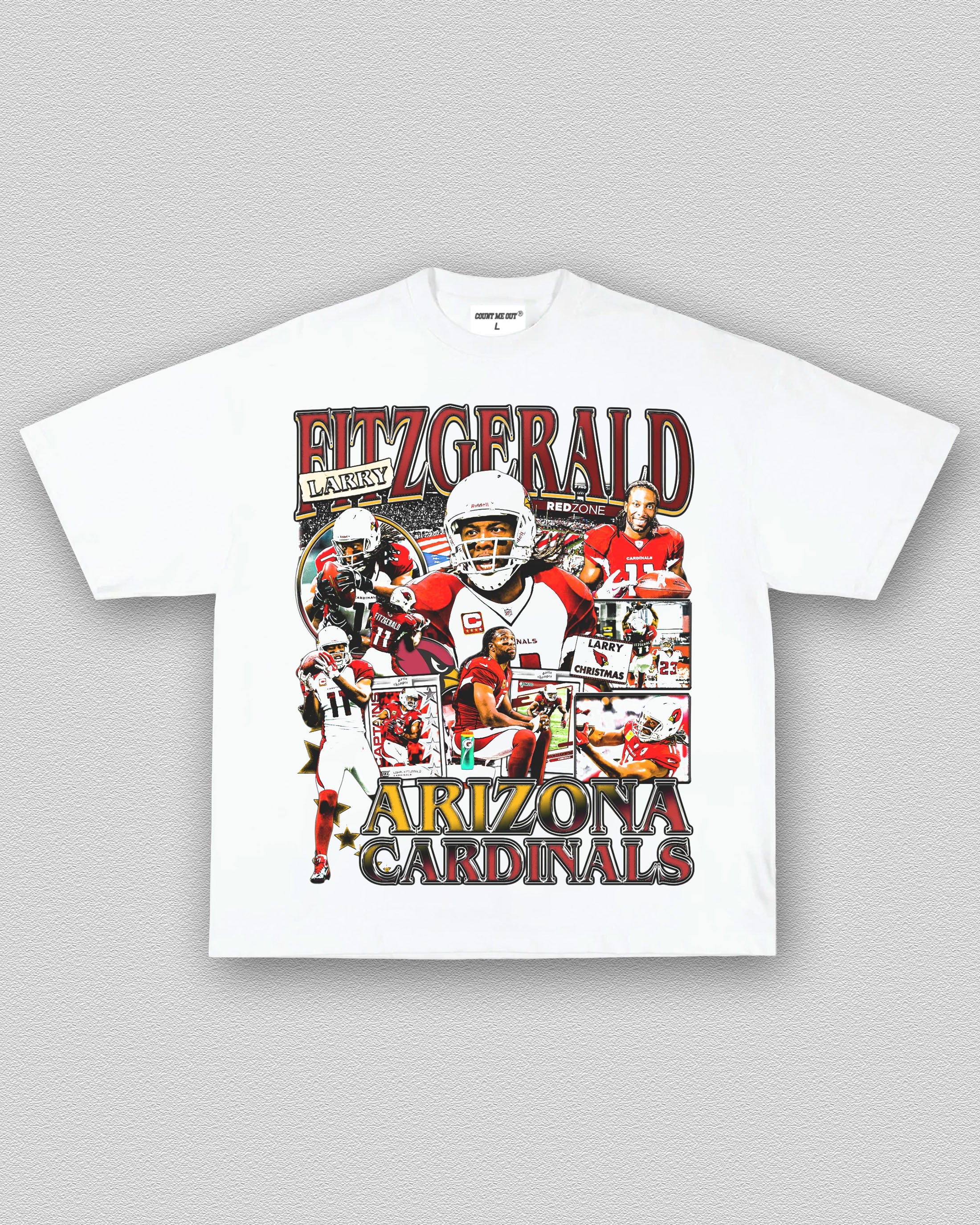 COUNTMEOUT LARRY FITZGERALD TEE