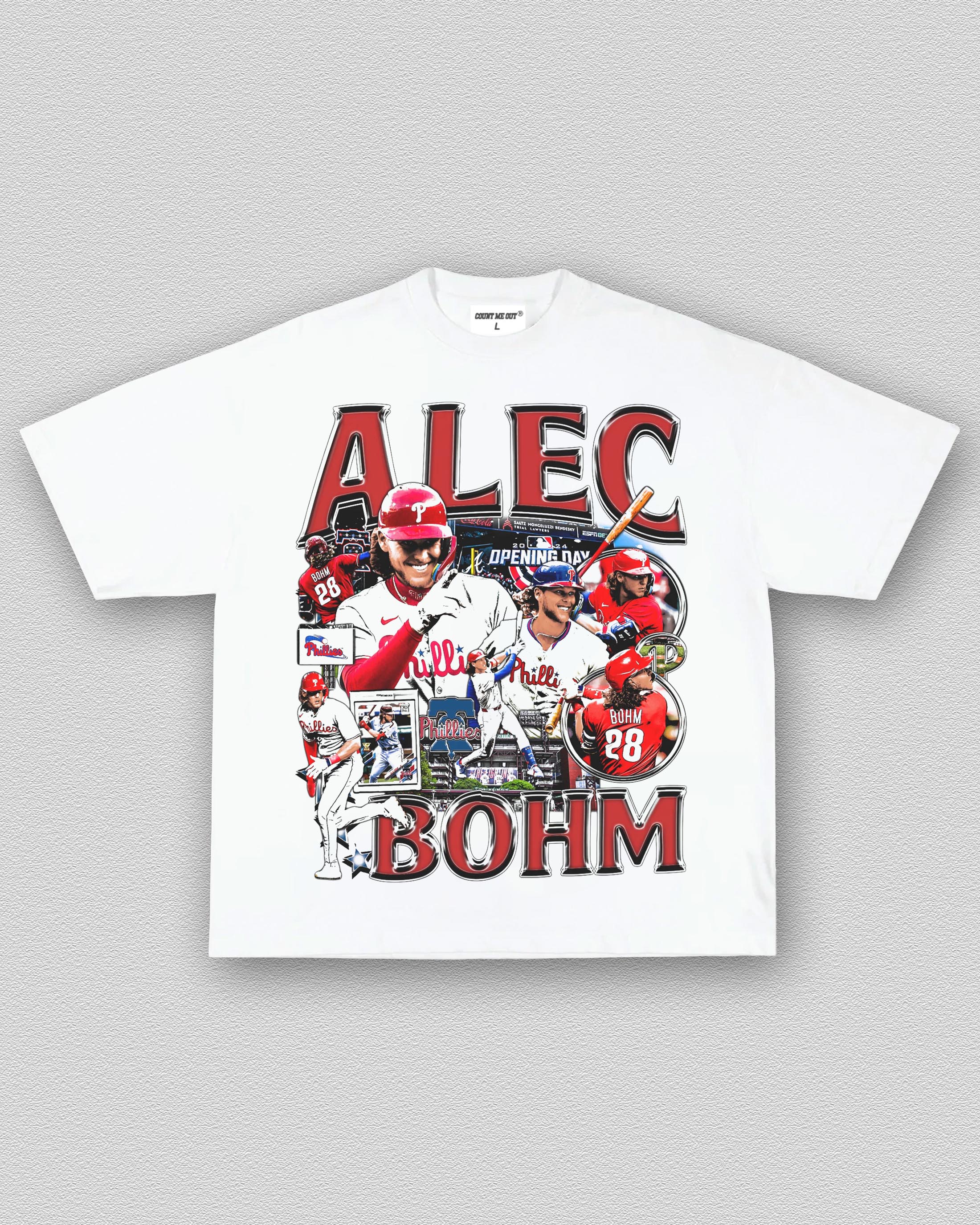 COUNTMEOUT ALEC BOHM TEE