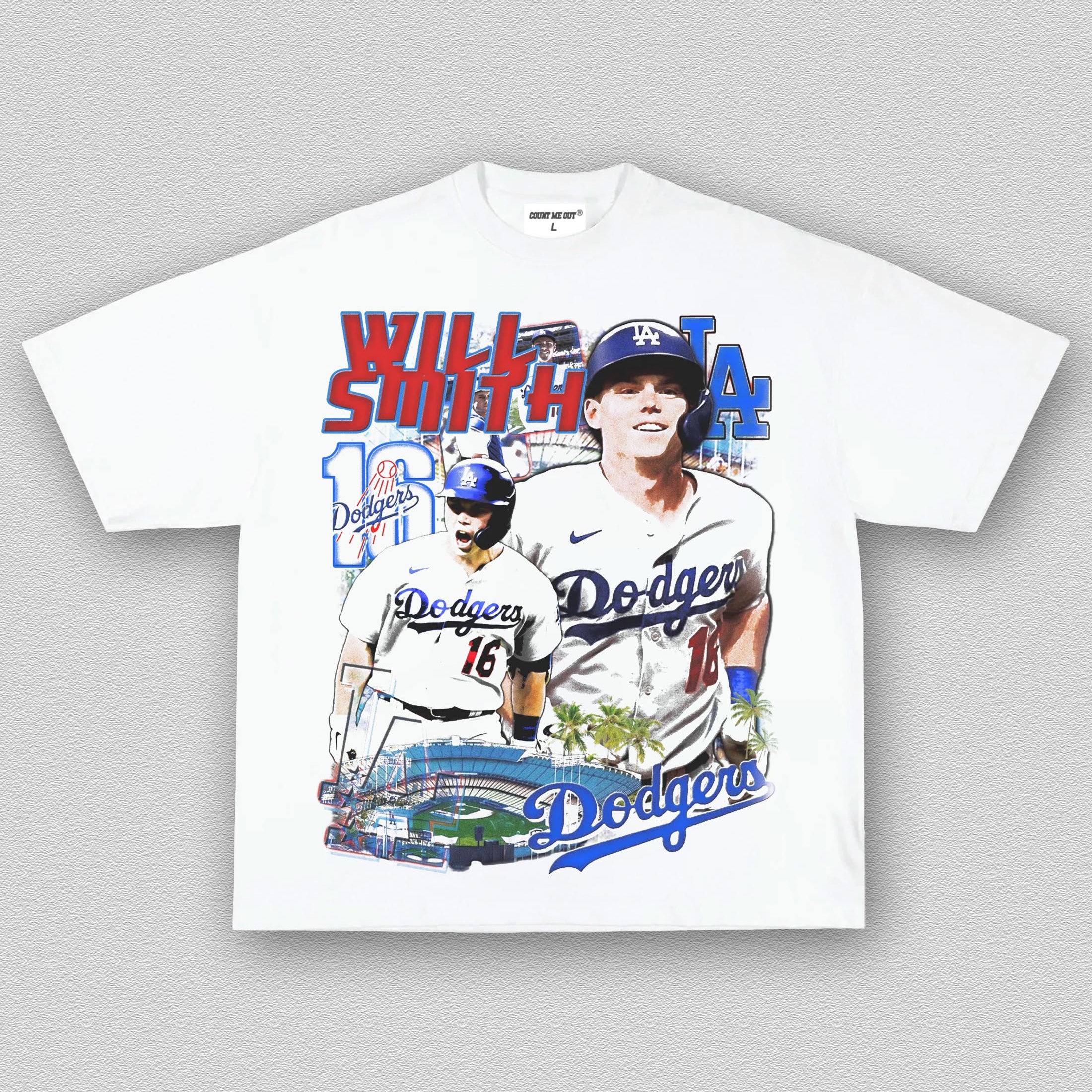 COUNTMEOUT WILL SMITH - DODGERS TEE