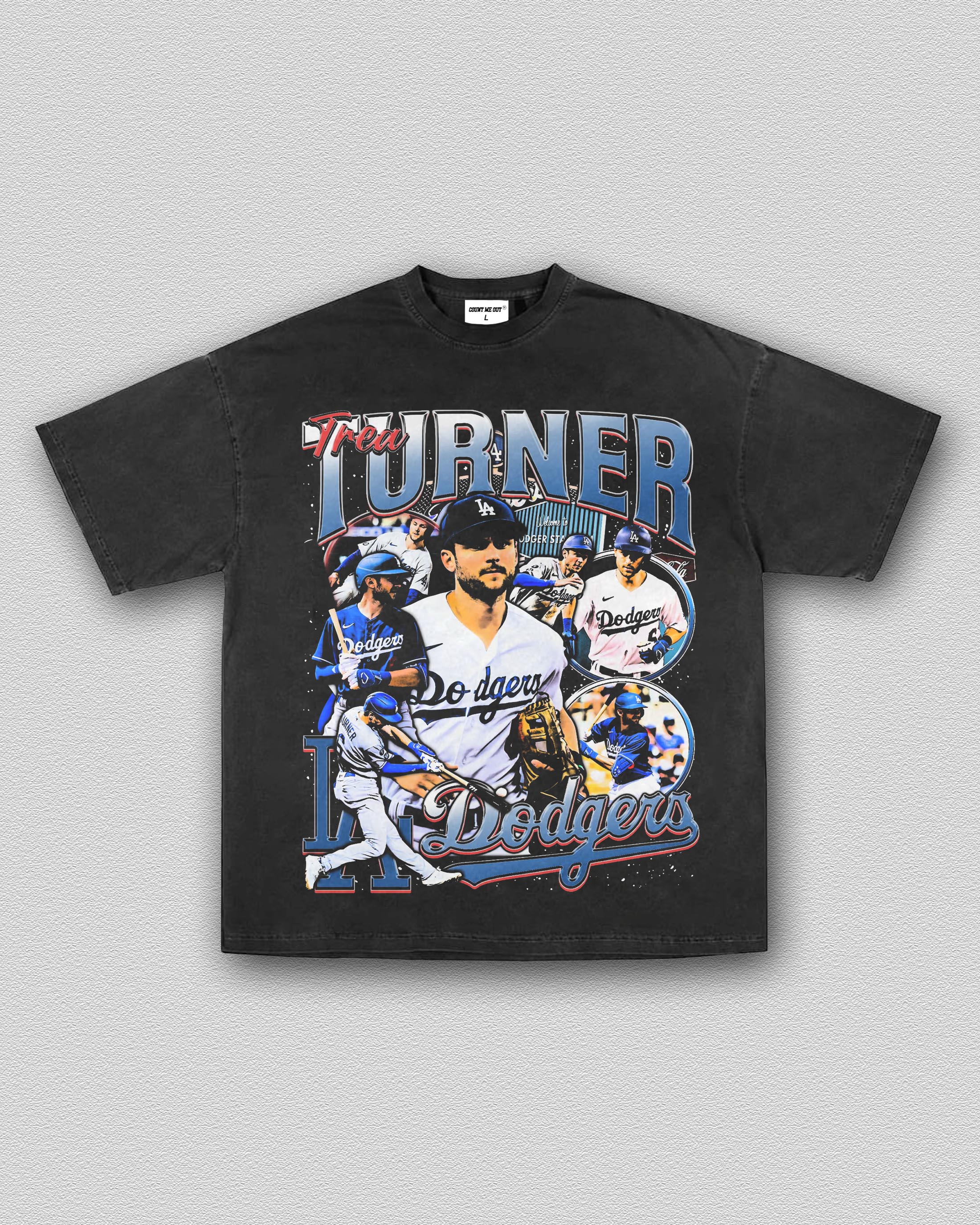 COUNTMEOUT TREA TURNER - DODGERS TEE