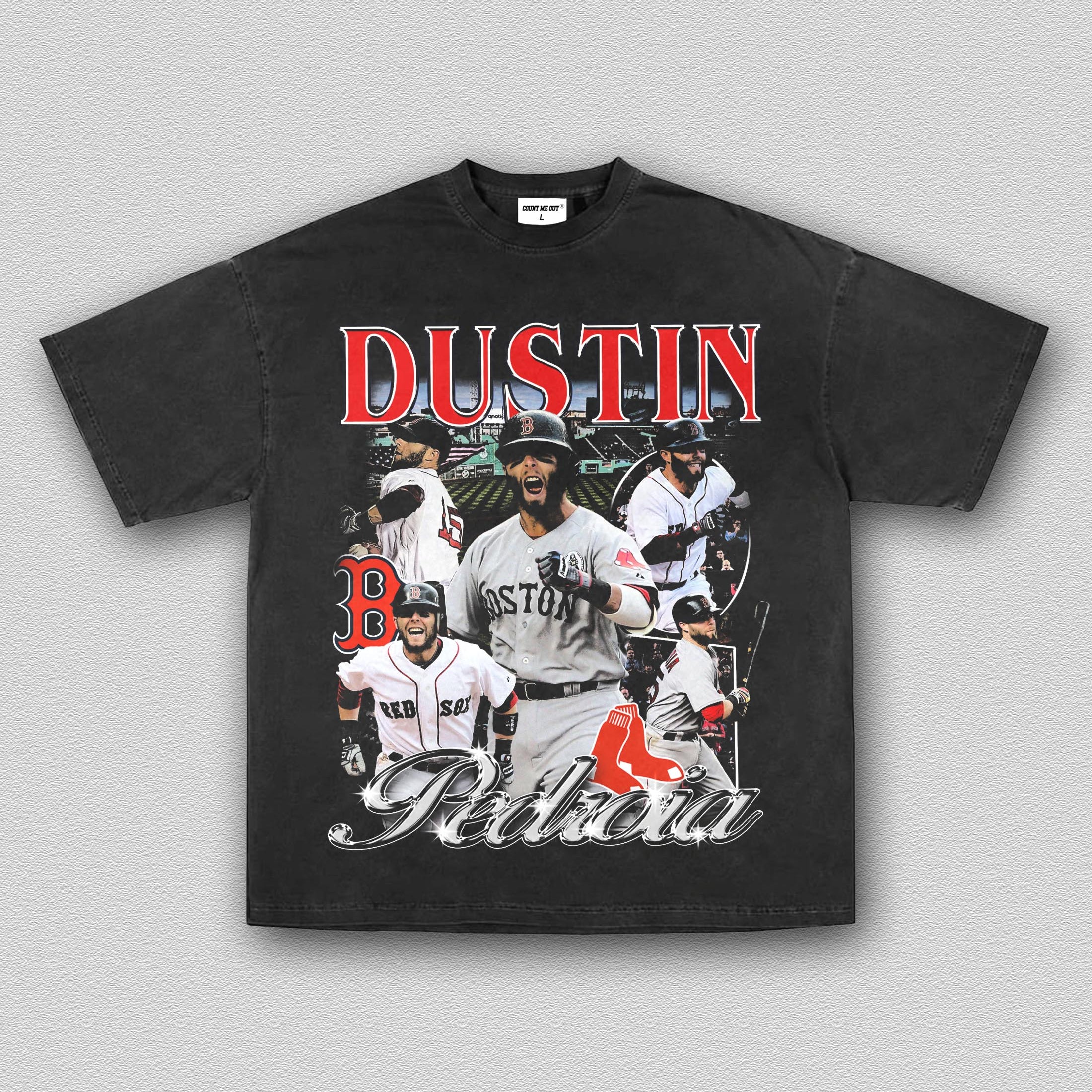 COUNTMEOUT DUSTIN PEDROIA TEE