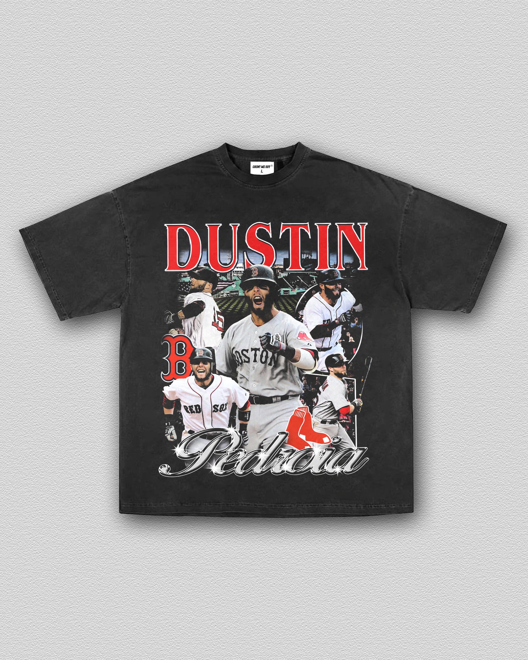 COUNTMEOUT DUSTIN PEDROIA TEE