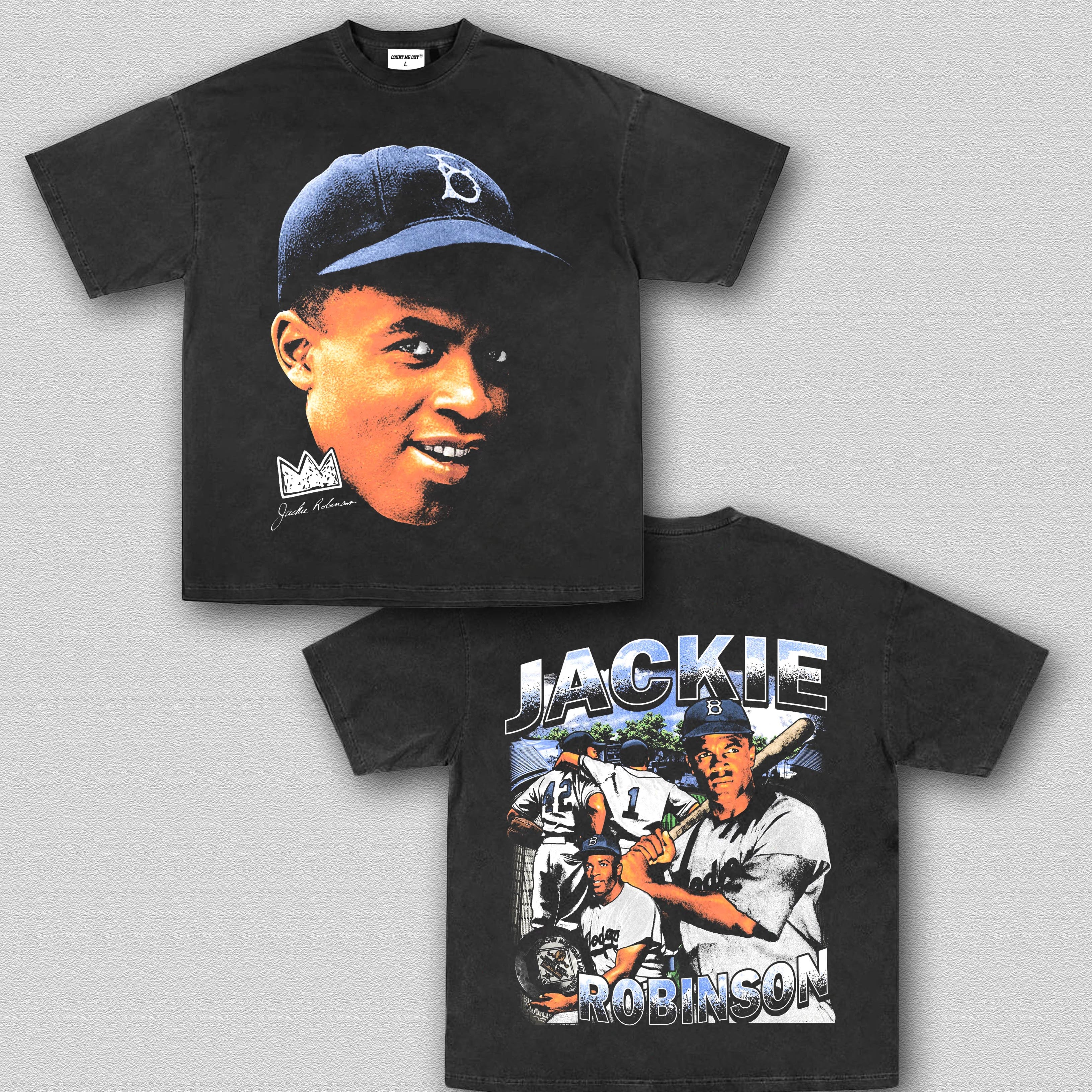 COUNTMEOUT JACKIE ROBINSON TEE