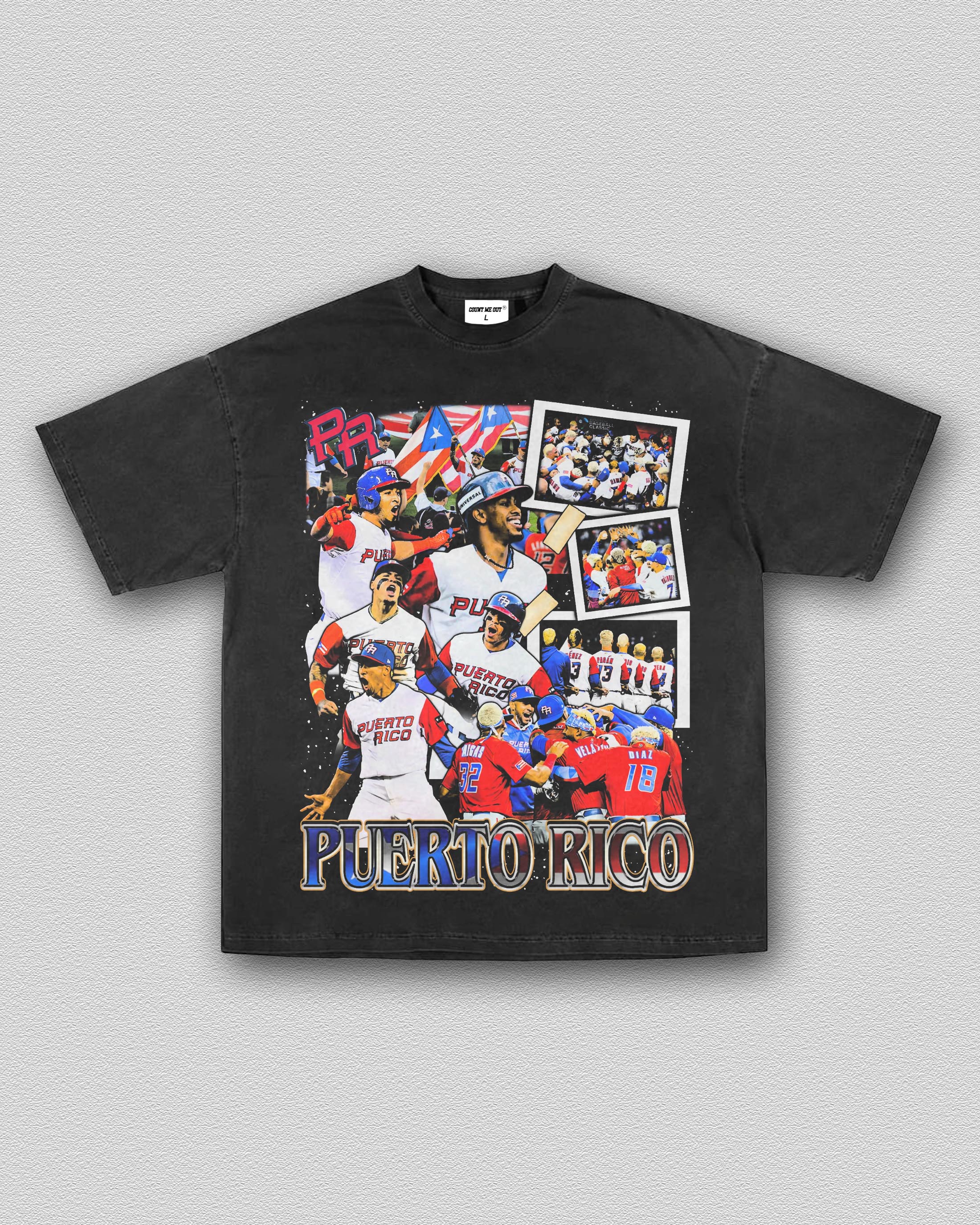 COUNTMEOUT WBC TEAM PUERTO RICO TEE