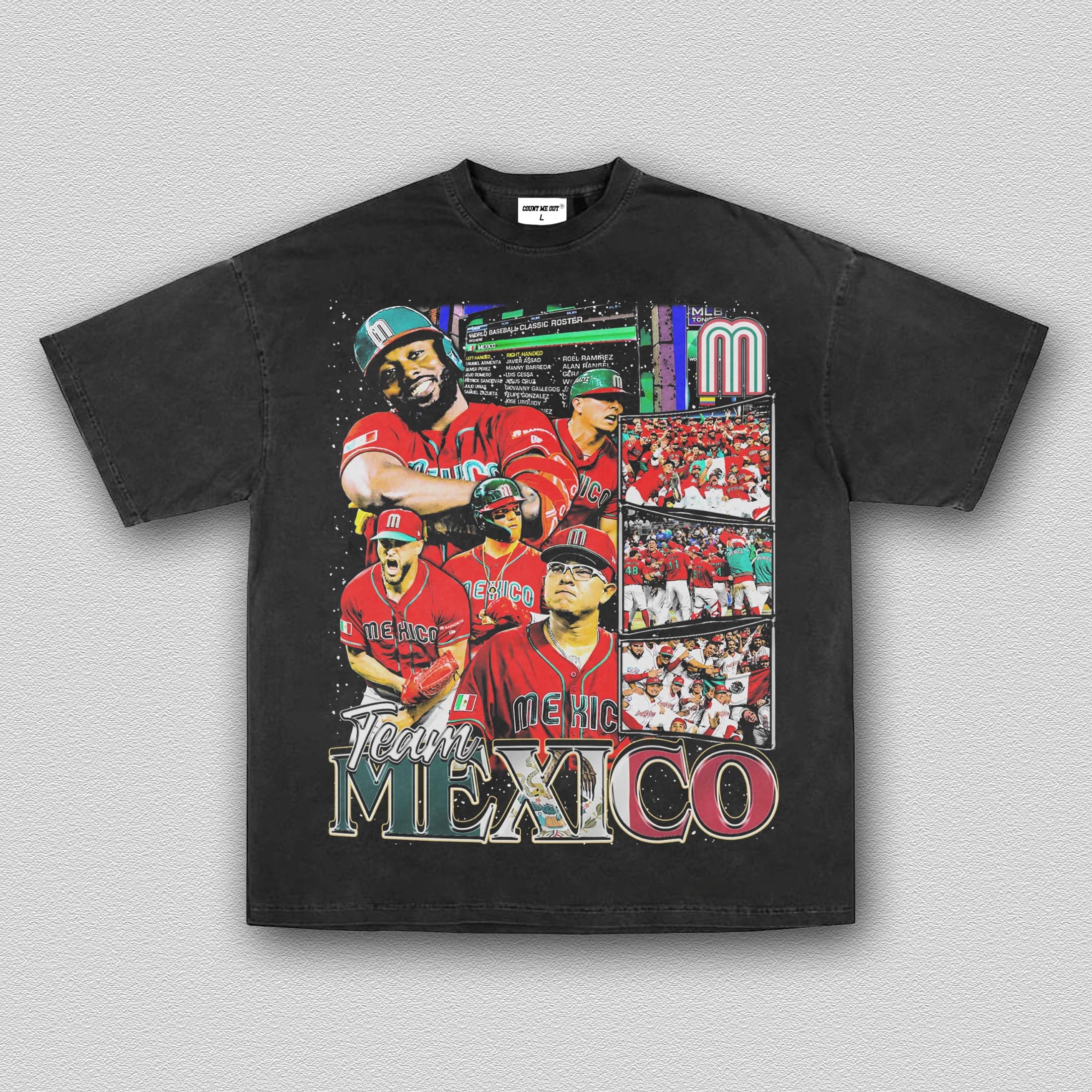 COUNTMEOUT WBC MEXICO TEAM TEE