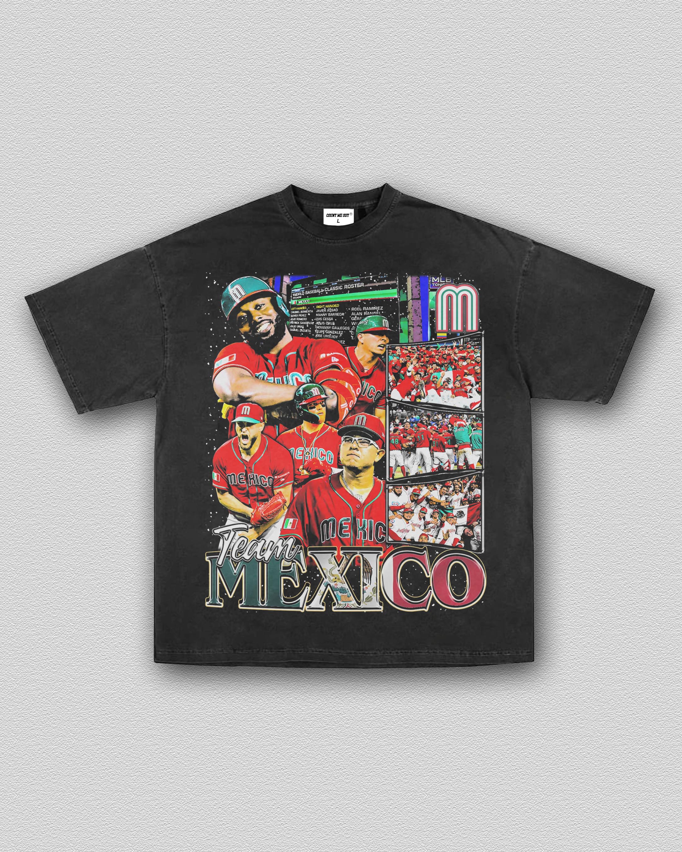 COUNTMEOUT WBC MEXICO TEAM TEE